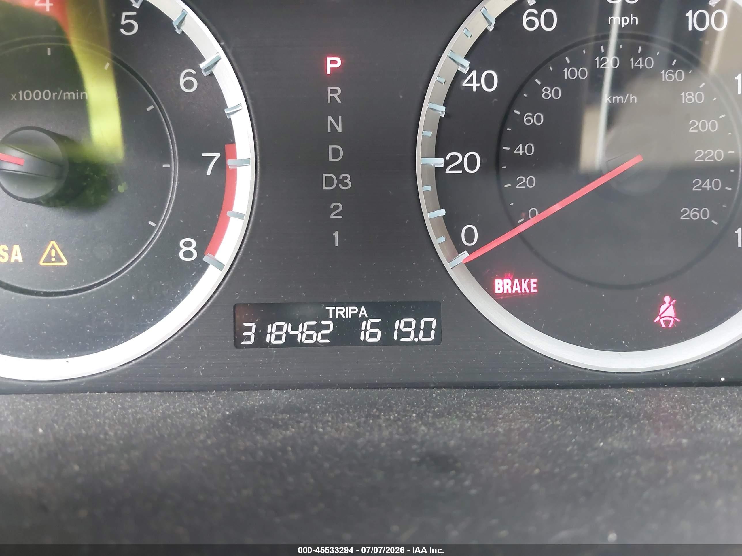 2010 Honda Accord 2.4 Lx-p White vin: 1HGCP2F43AA137493