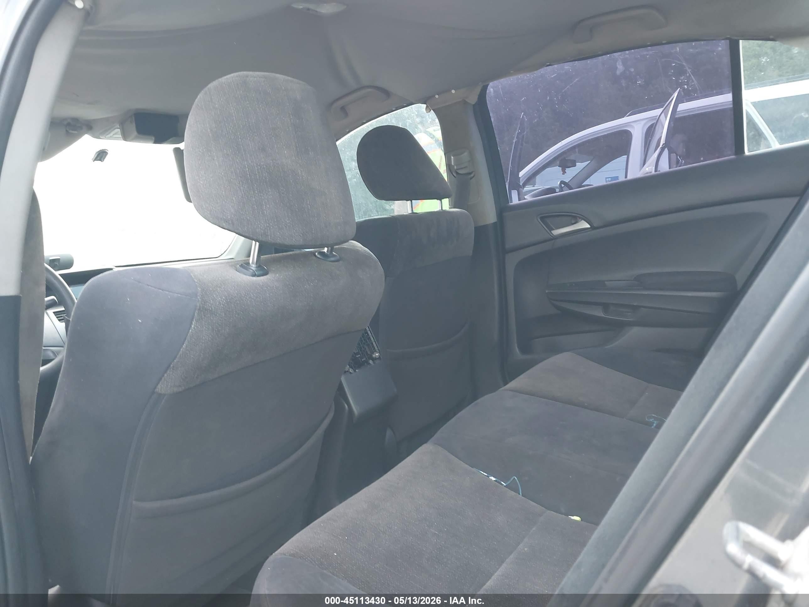 2010 Honda Accord 2.4 Lx-p Black vin: 1HGCP2F43AA178626