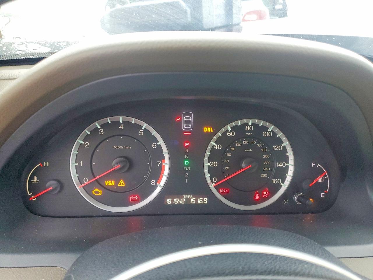 2010 Honda Accord Lxp Red vin: 1HGCP2F43AA191506