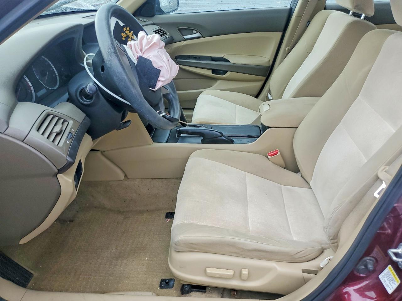 2010 Honda Accord Lxp Red vin: 1HGCP2F43AA191506