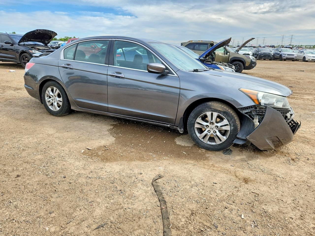 2010 Honda Accord Lxp Gray vin: 1HGCP2F43AA197581