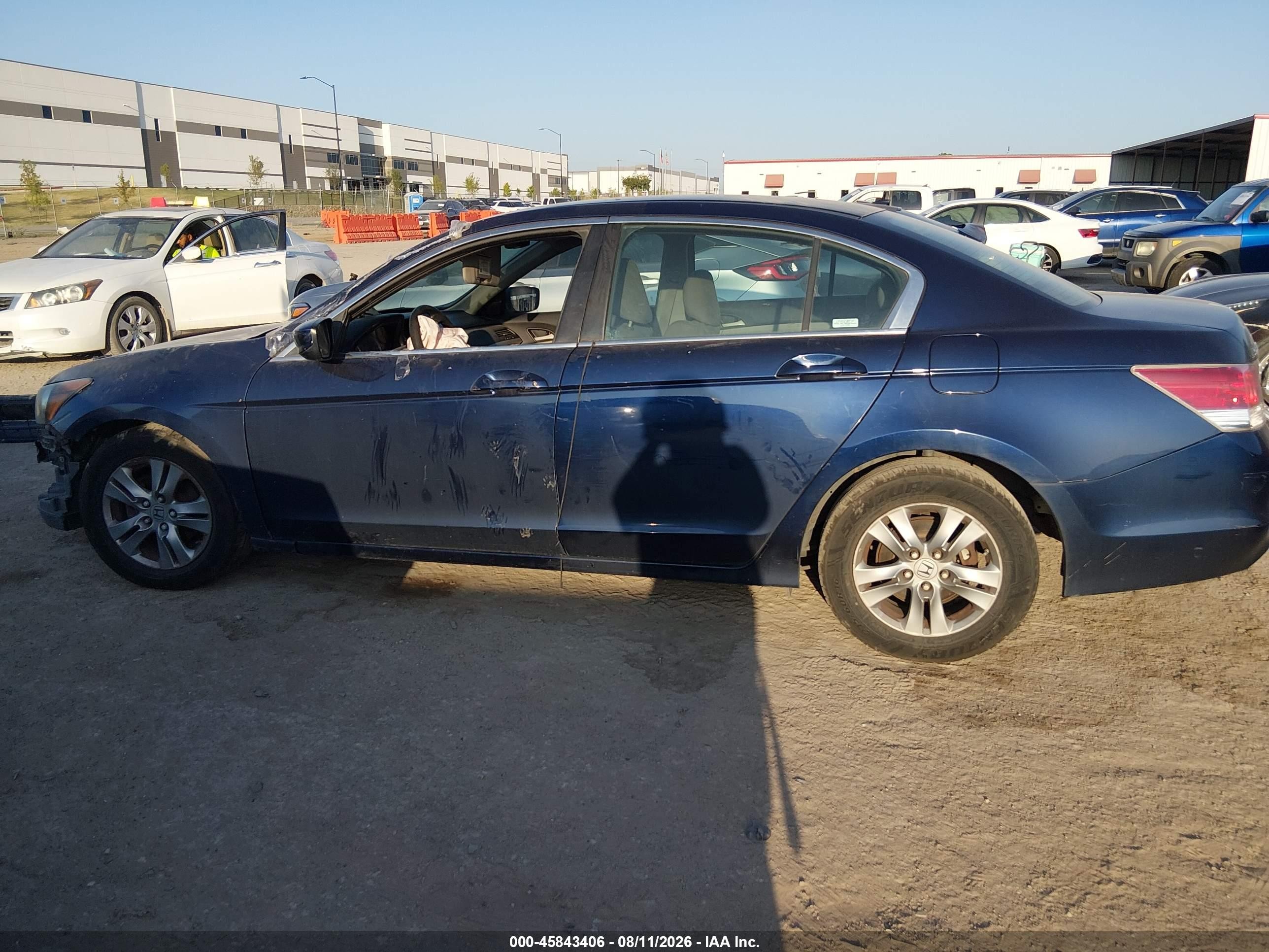 2011 Honda Accord 2.4 Lx-p Black vin: 1HGCP2F43BA122087