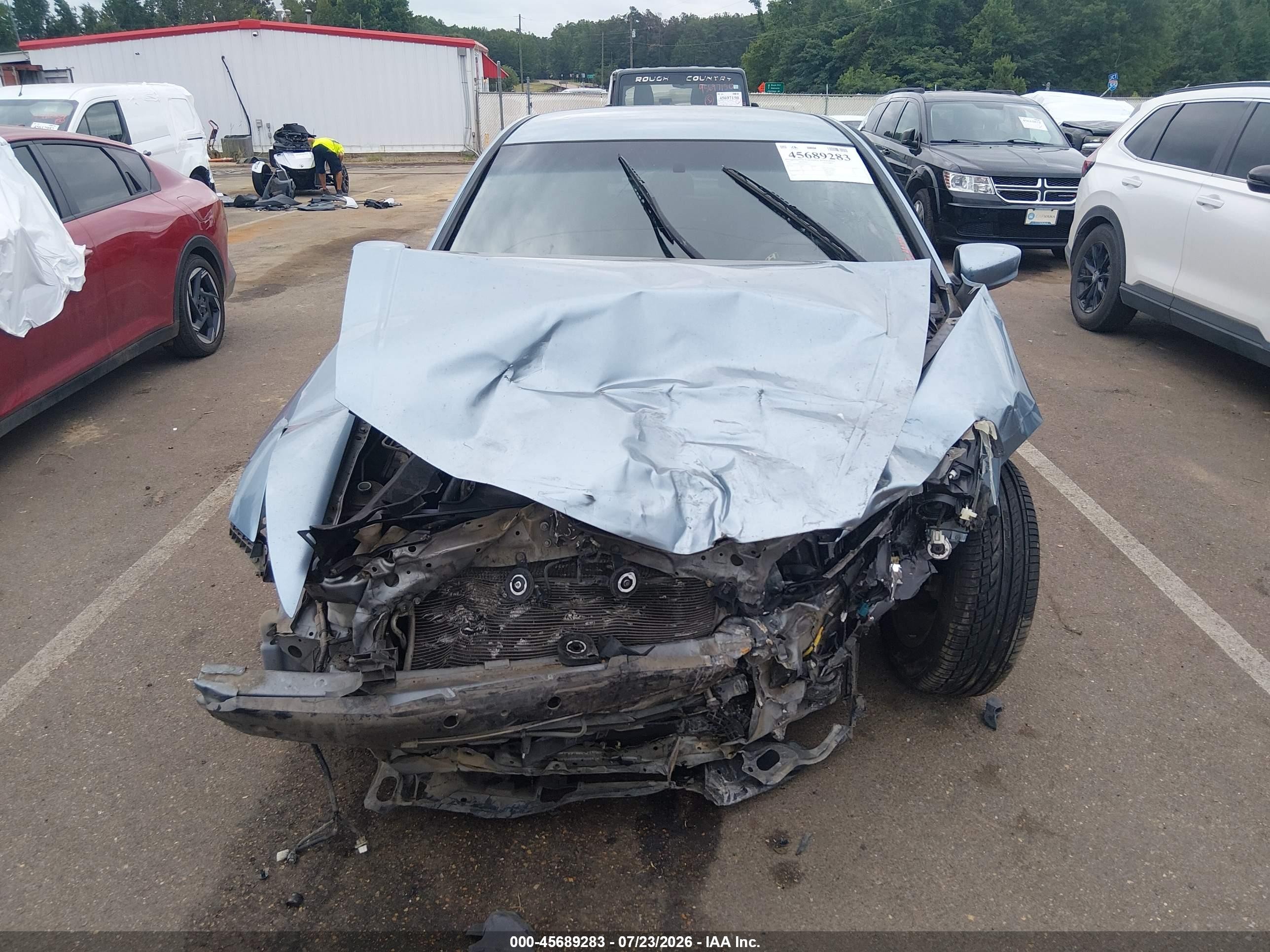 2011 Honda Accord 2.4 Lx-p Синий vin: 1HGCP2F43BA141514