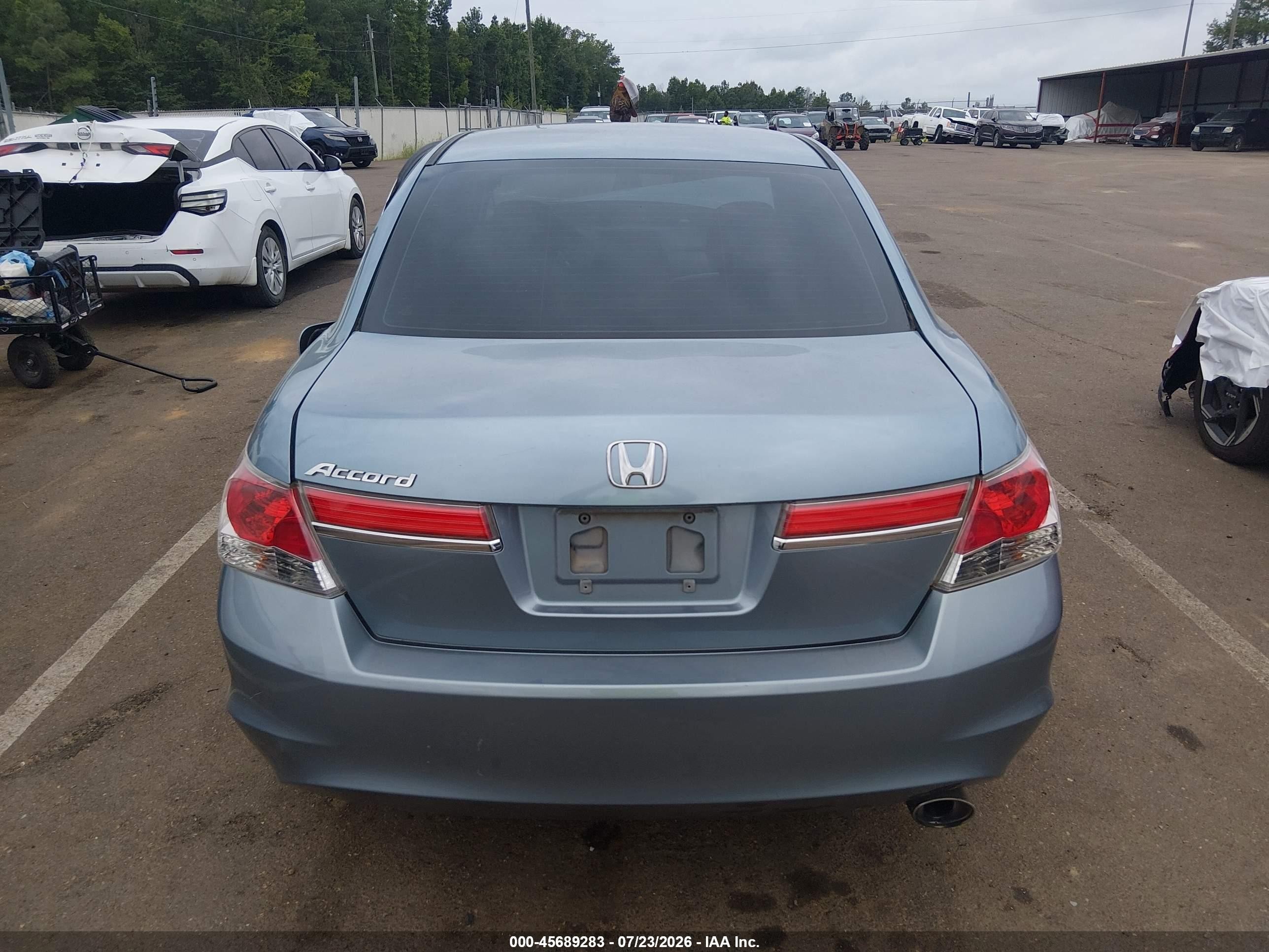 2011 Honda Accord 2.4 Lx-p Синий vin: 1HGCP2F43BA141514