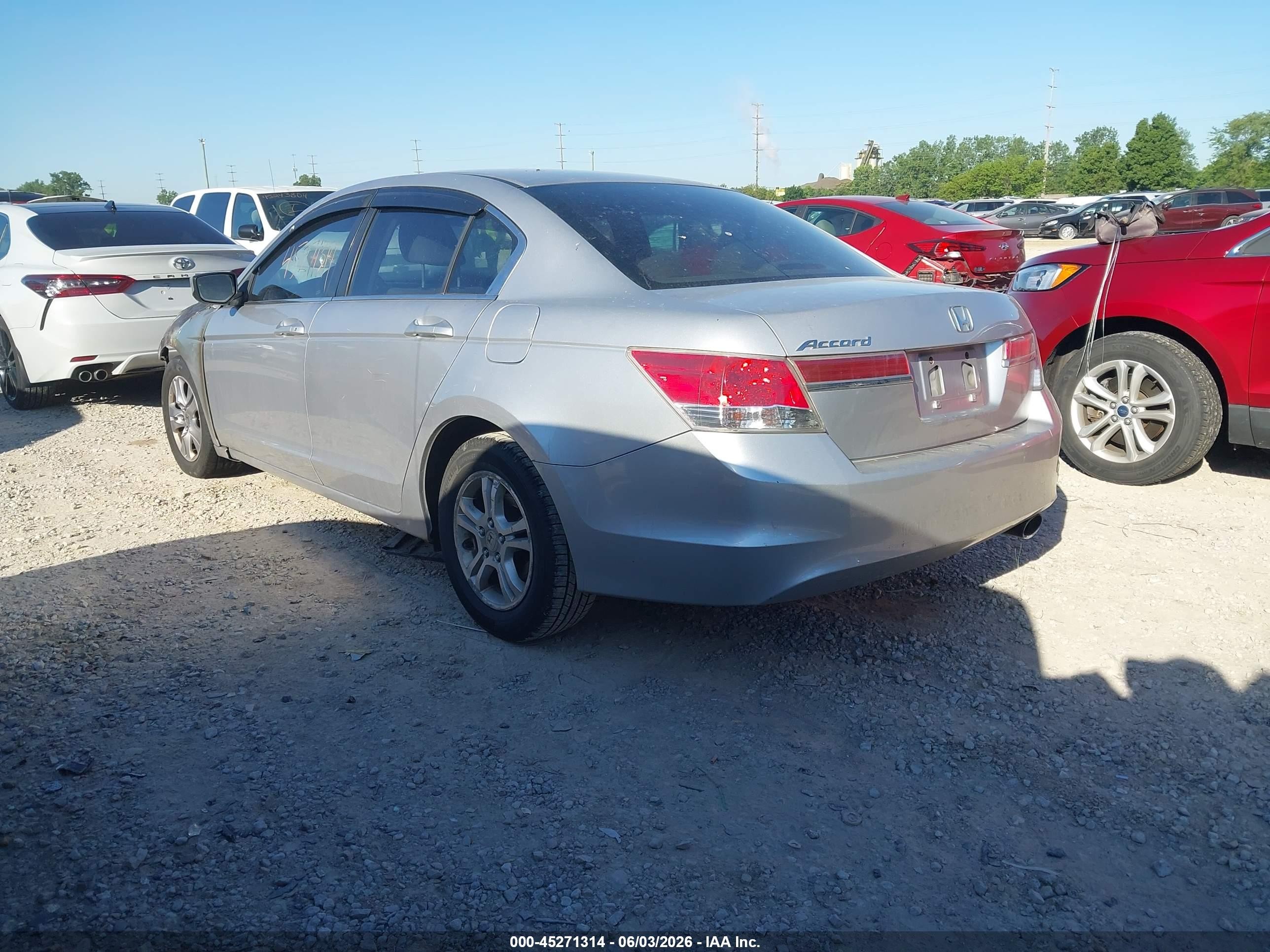 2012 Honda Accord 2.4 Lx-p Silver vin: 1HGCP2F43CA011847