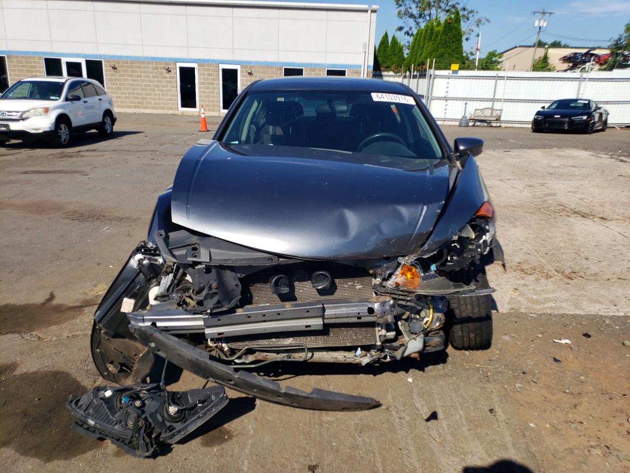 2012 Honda Accord Lxp Gray vin: 1HGCP2F43CA028938