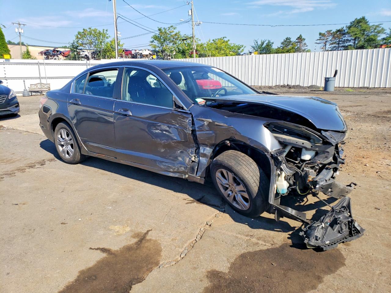 2012 Honda Accord Lxp Gray vin: 1HGCP2F43CA028938