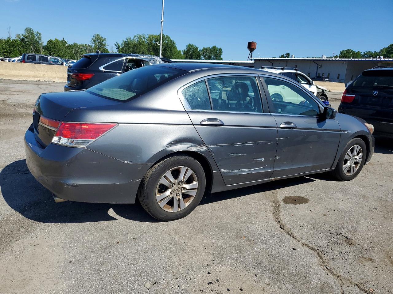 2012 Honda Accord Lxp Gray vin: 1HGCP2F43CA070283