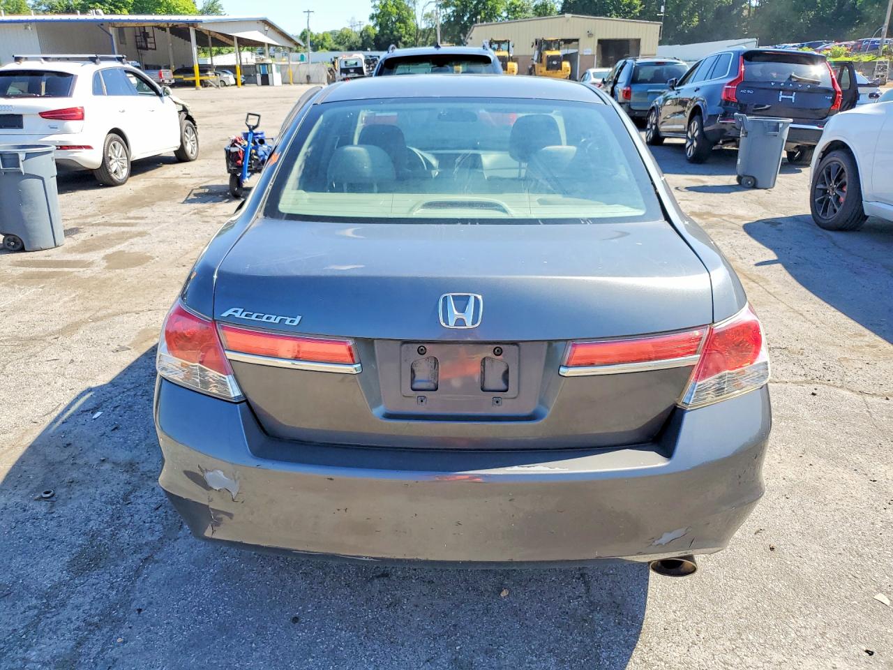 2012 Honda Accord Lxp Gray vin: 1HGCP2F43CA070283
