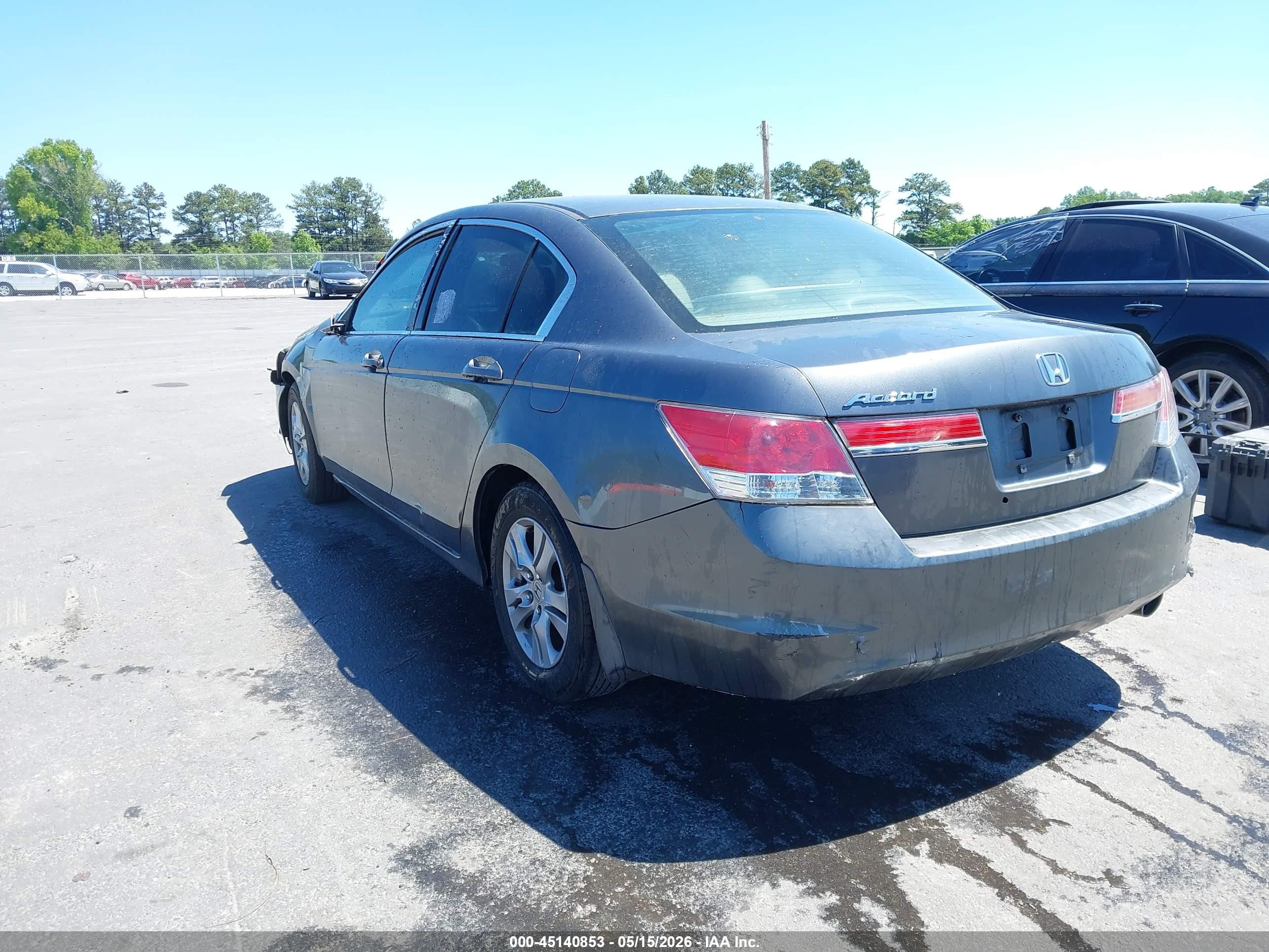 2012 Honda Accord 2.4 Lx-p Gray vin: 1HGCP2F43CA073832