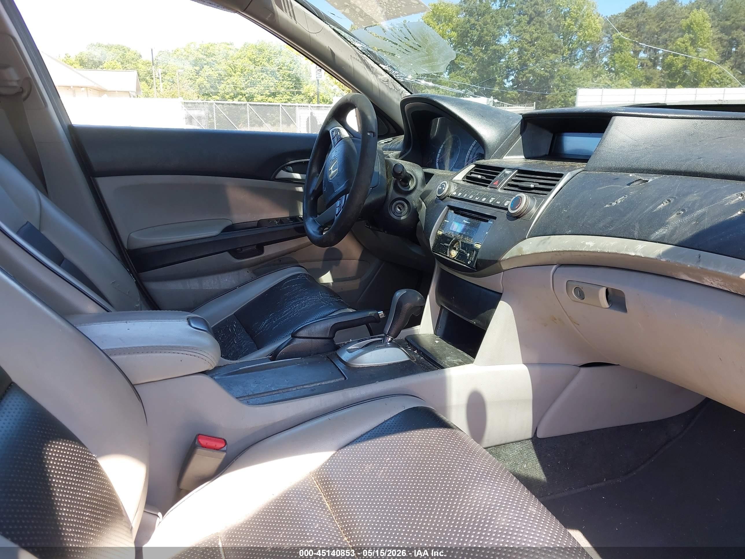 2012 Honda Accord 2.4 Lx-p Gray vin: 1HGCP2F43CA073832