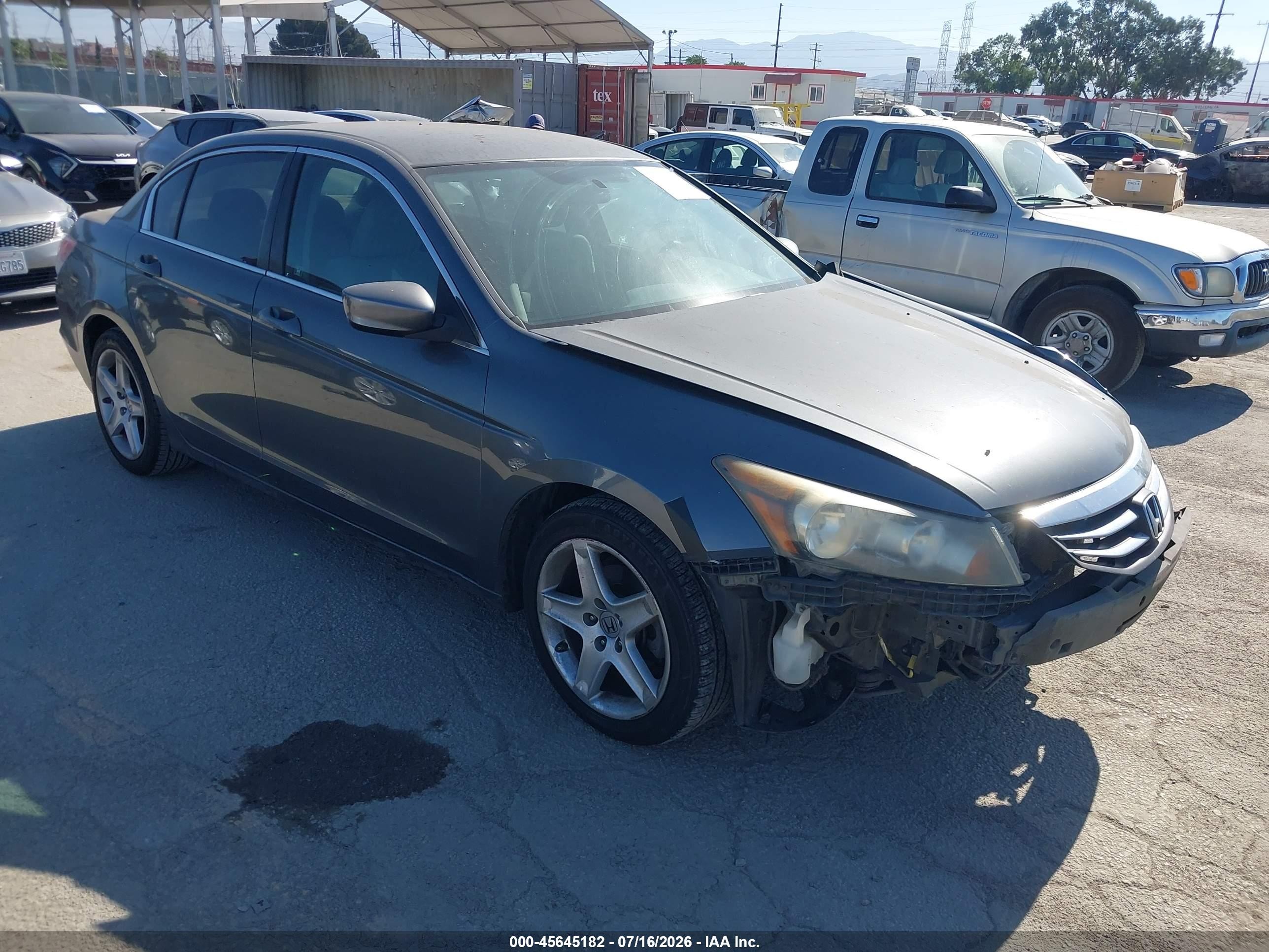 2012 Honda Accord 2.4 Lx-p Gray vin: 1HGCP2F43CA119451