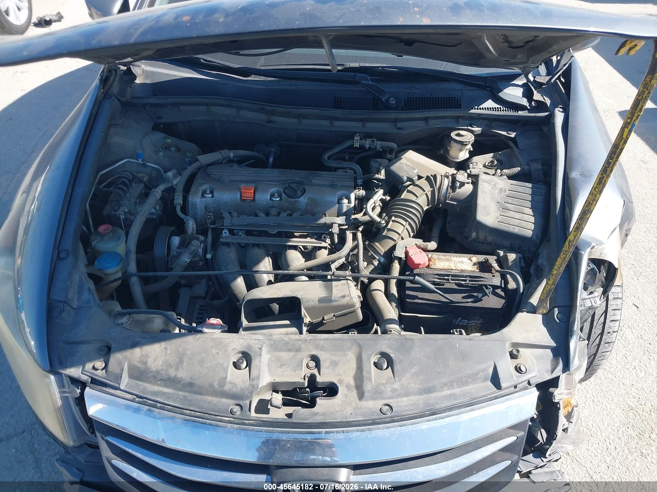2012 Honda Accord 2.4 Lx-p Gray vin: 1HGCP2F43CA119451