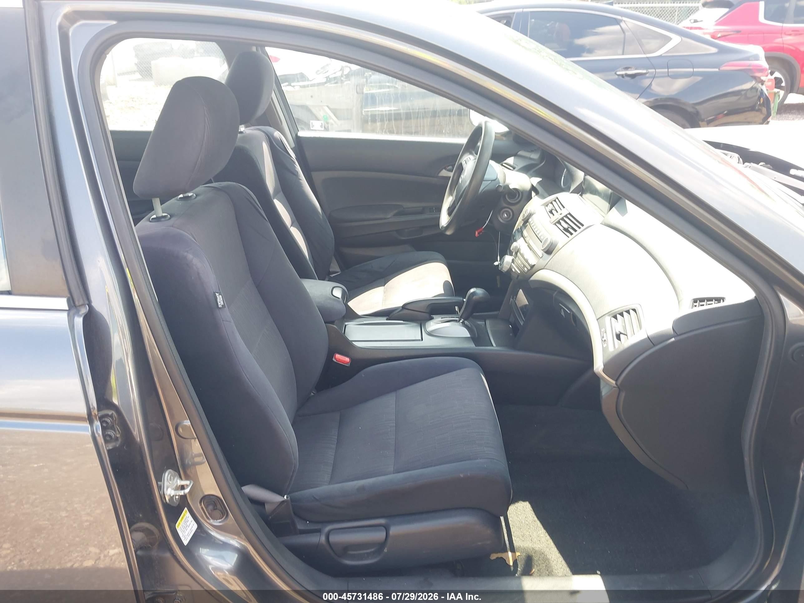 2012 Honda Accord 2.4 Lx-p Gray vin: 1HGCP2F43CA154944