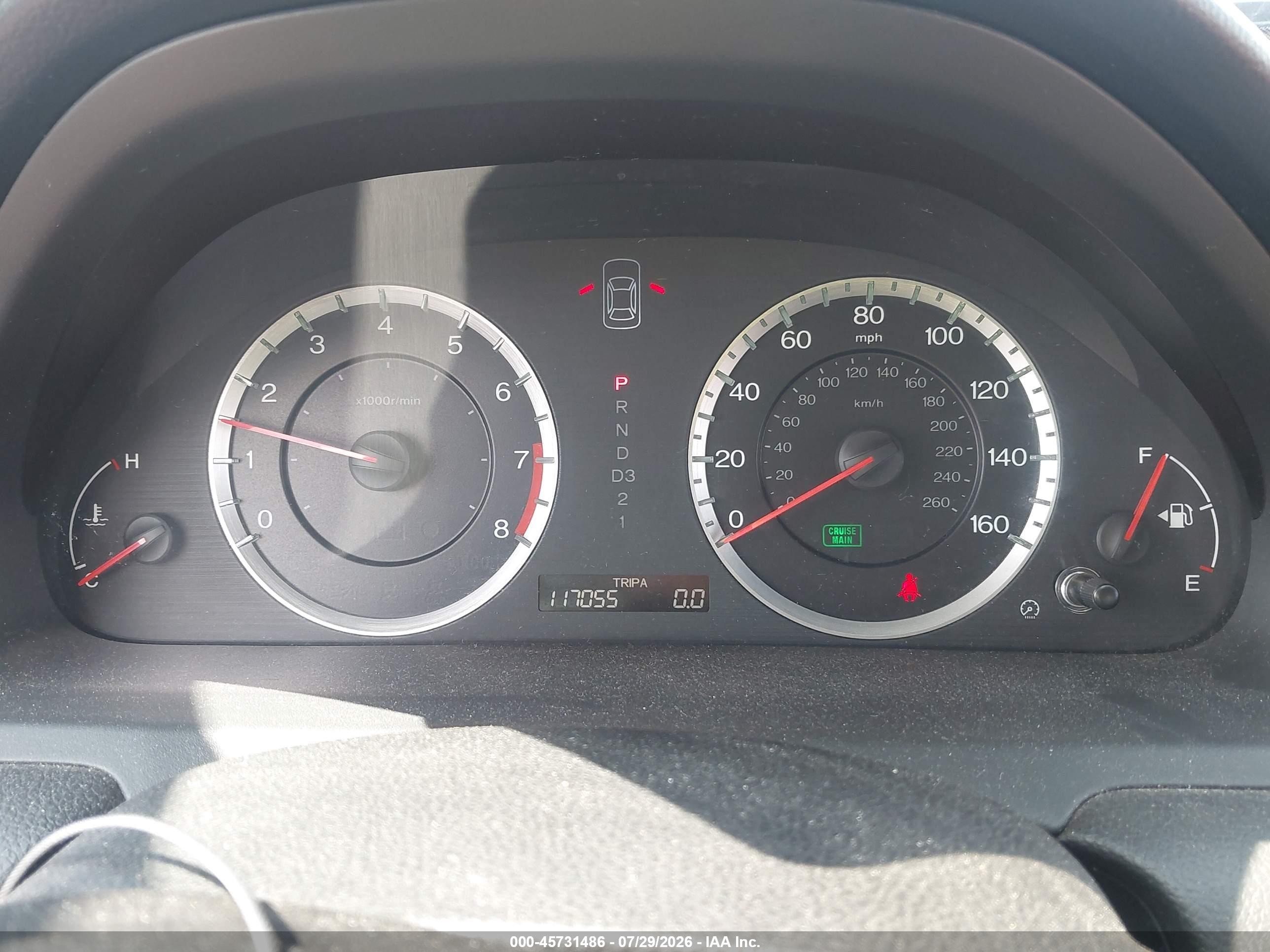 2012 Honda Accord 2.4 Lx-p Gray vin: 1HGCP2F43CA154944