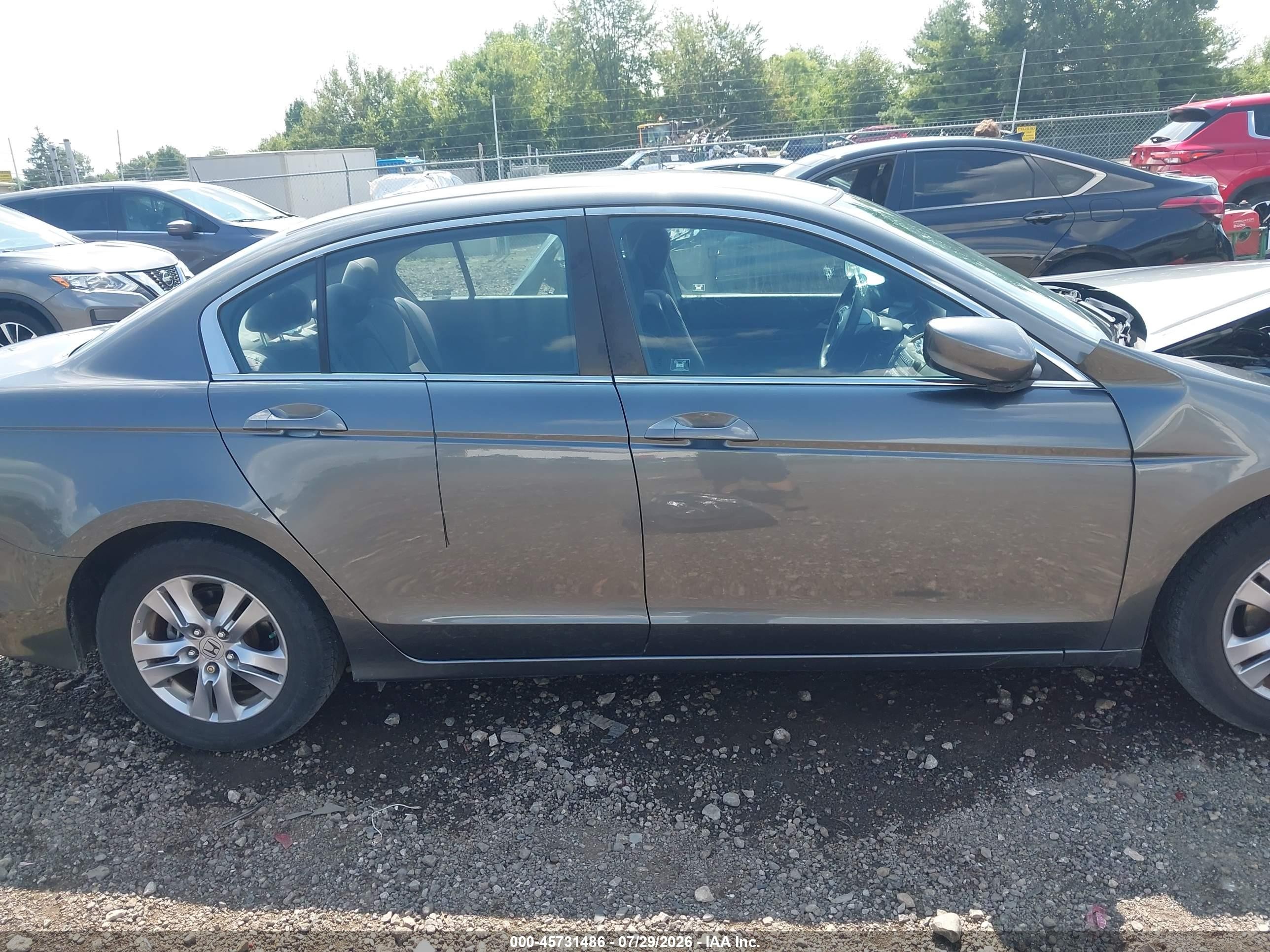 2012 Honda Accord 2.4 Lx-p Gray vin: 1HGCP2F43CA154944
