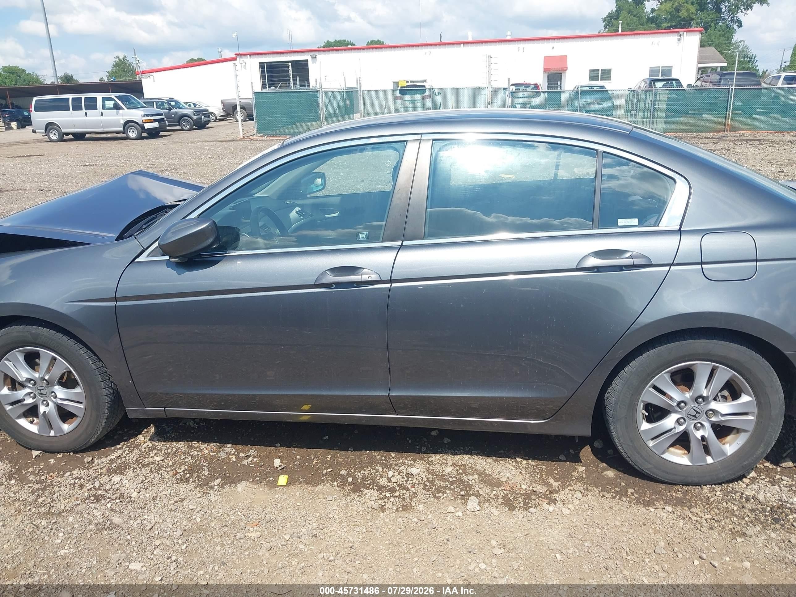 2012 Honda Accord 2.4 Lx-p Gray vin: 1HGCP2F43CA154944