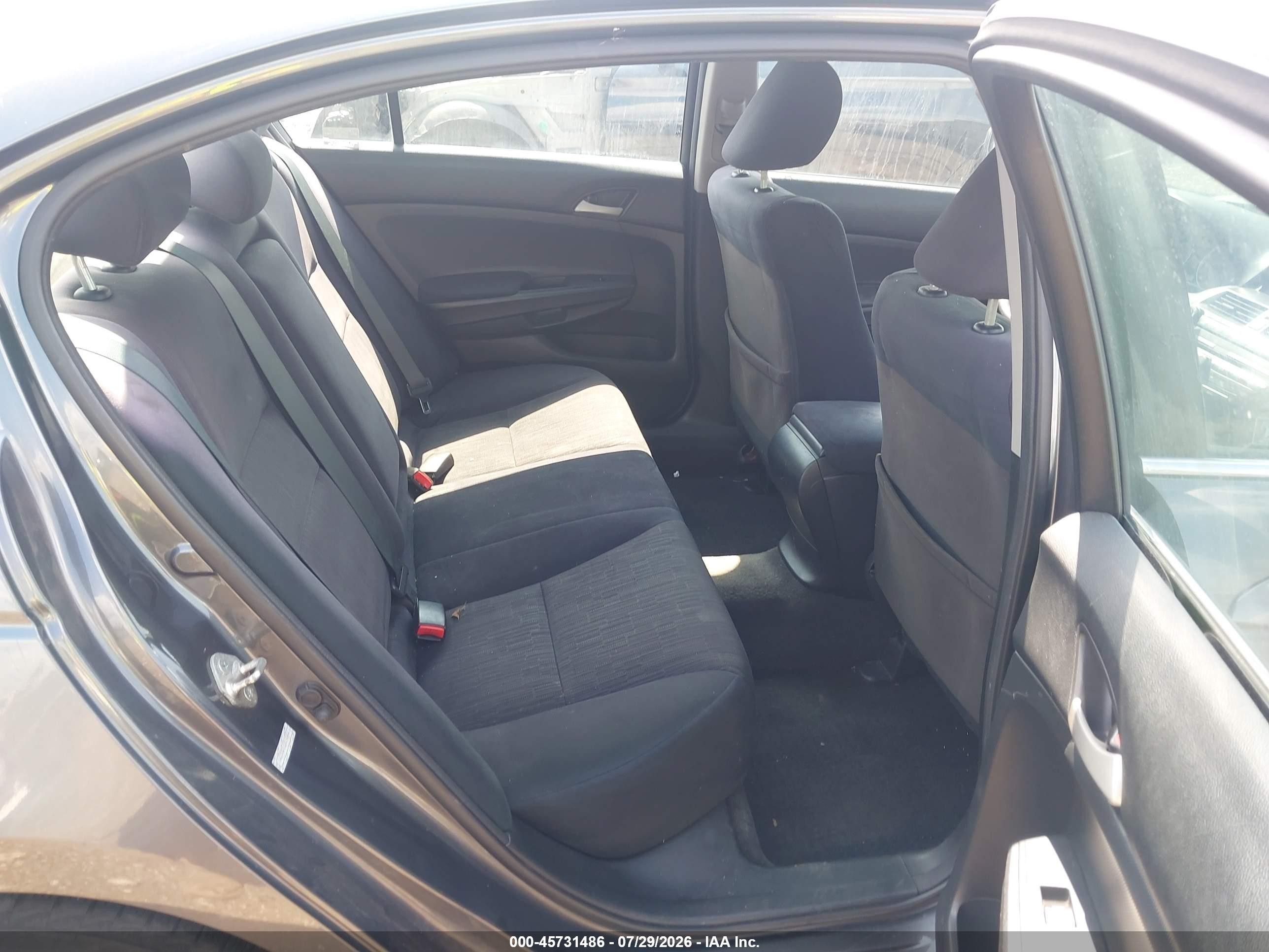 2012 Honda Accord 2.4 Lx-p Gray vin: 1HGCP2F43CA154944