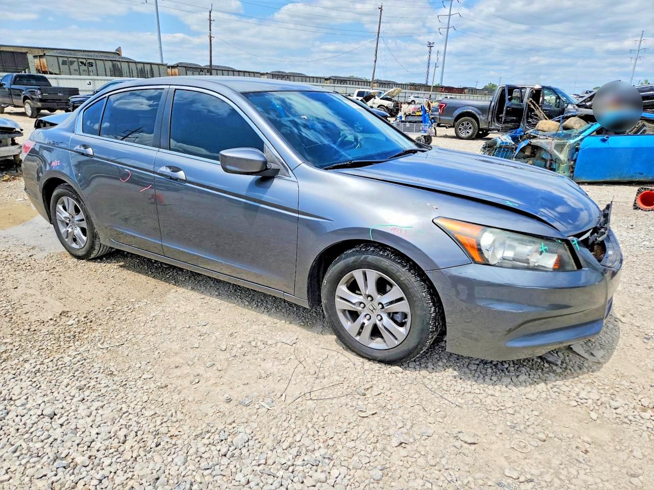 2012 Honda Accord Lxp Gray vin: 1HGCP2F43CA193016