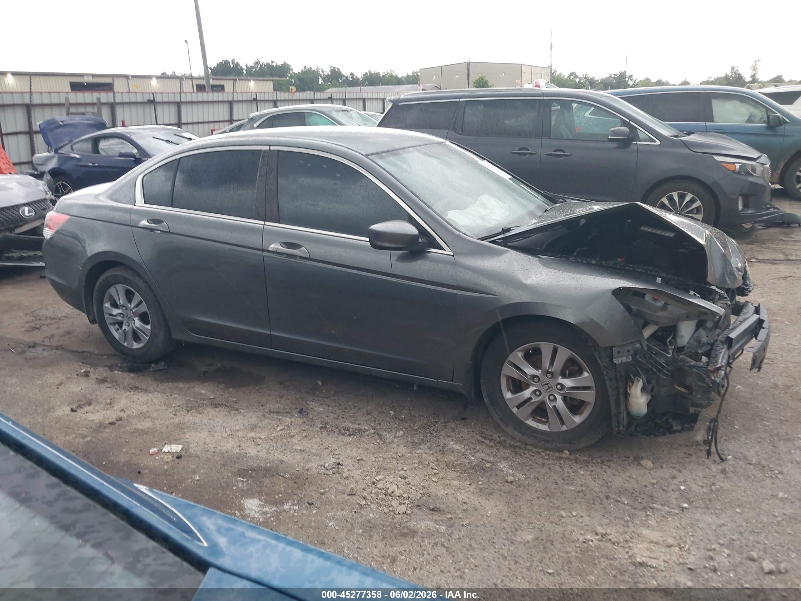2012 Honda Accord 2.4 Lx-p Gray vin: 1HGCP2F43CA203818