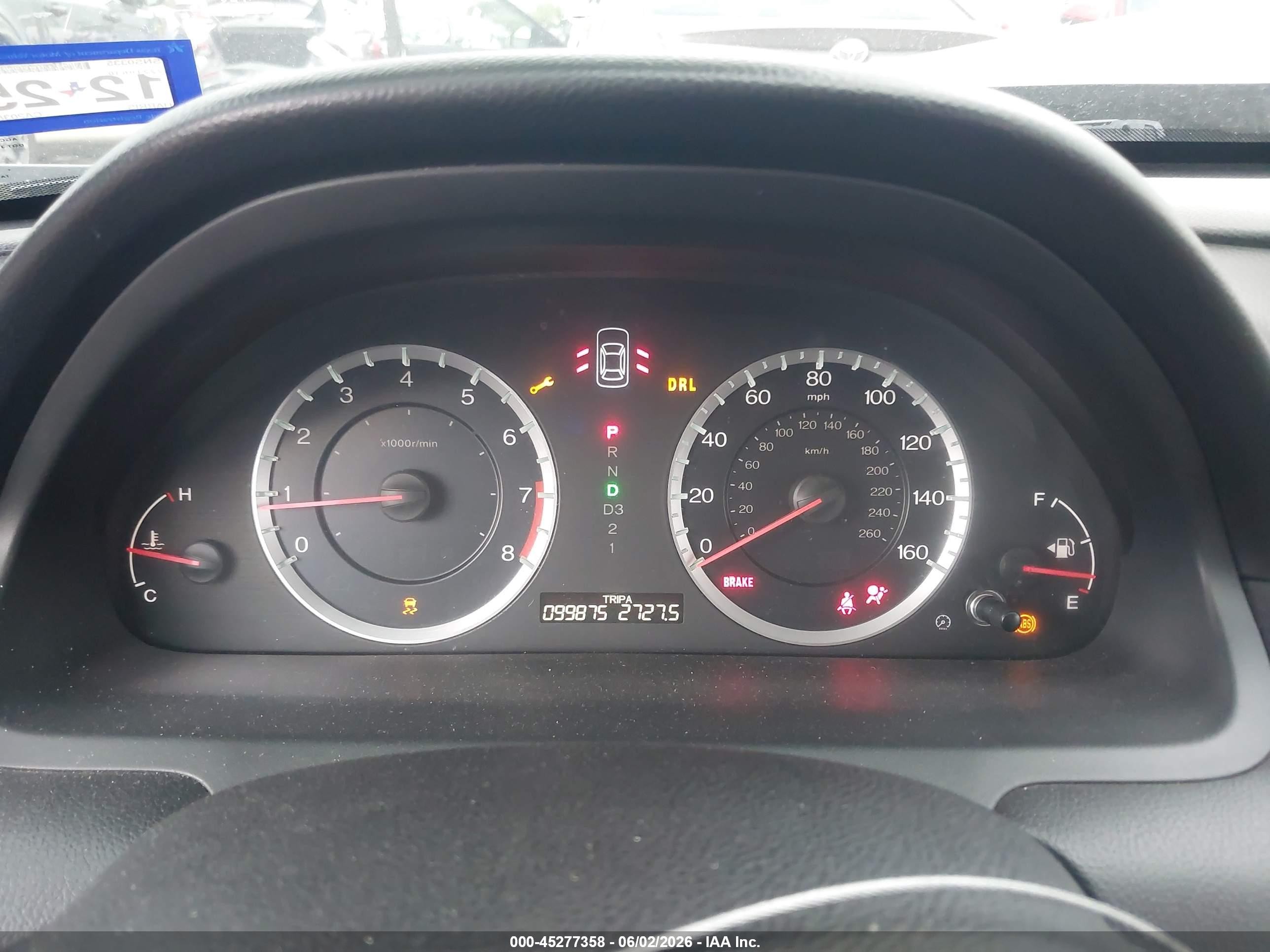 2012 Honda Accord 2.4 Lx-p Gray vin: 1HGCP2F43CA203818