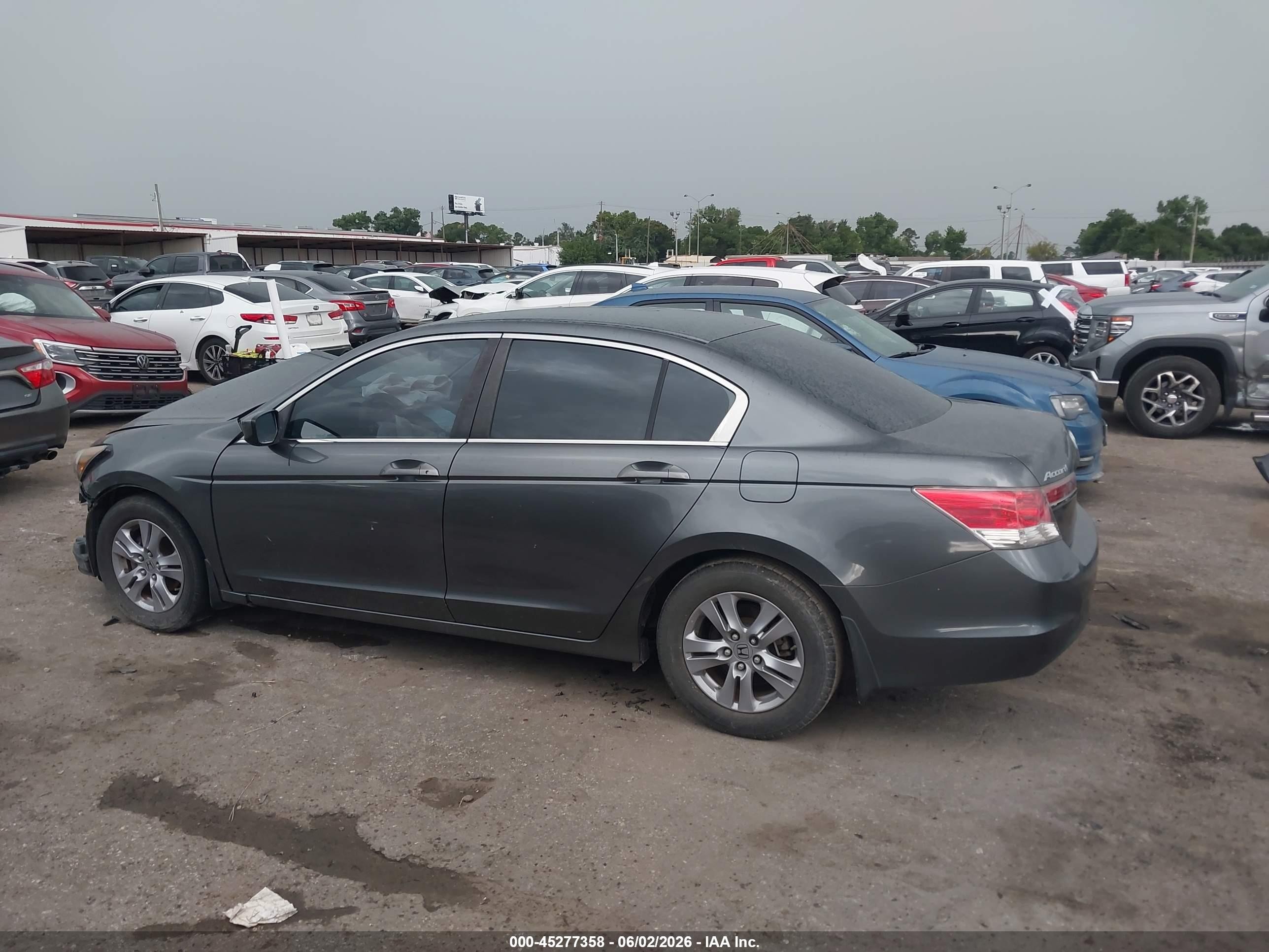 2012 Honda Accord 2.4 Lx-p Gray vin: 1HGCP2F43CA203818