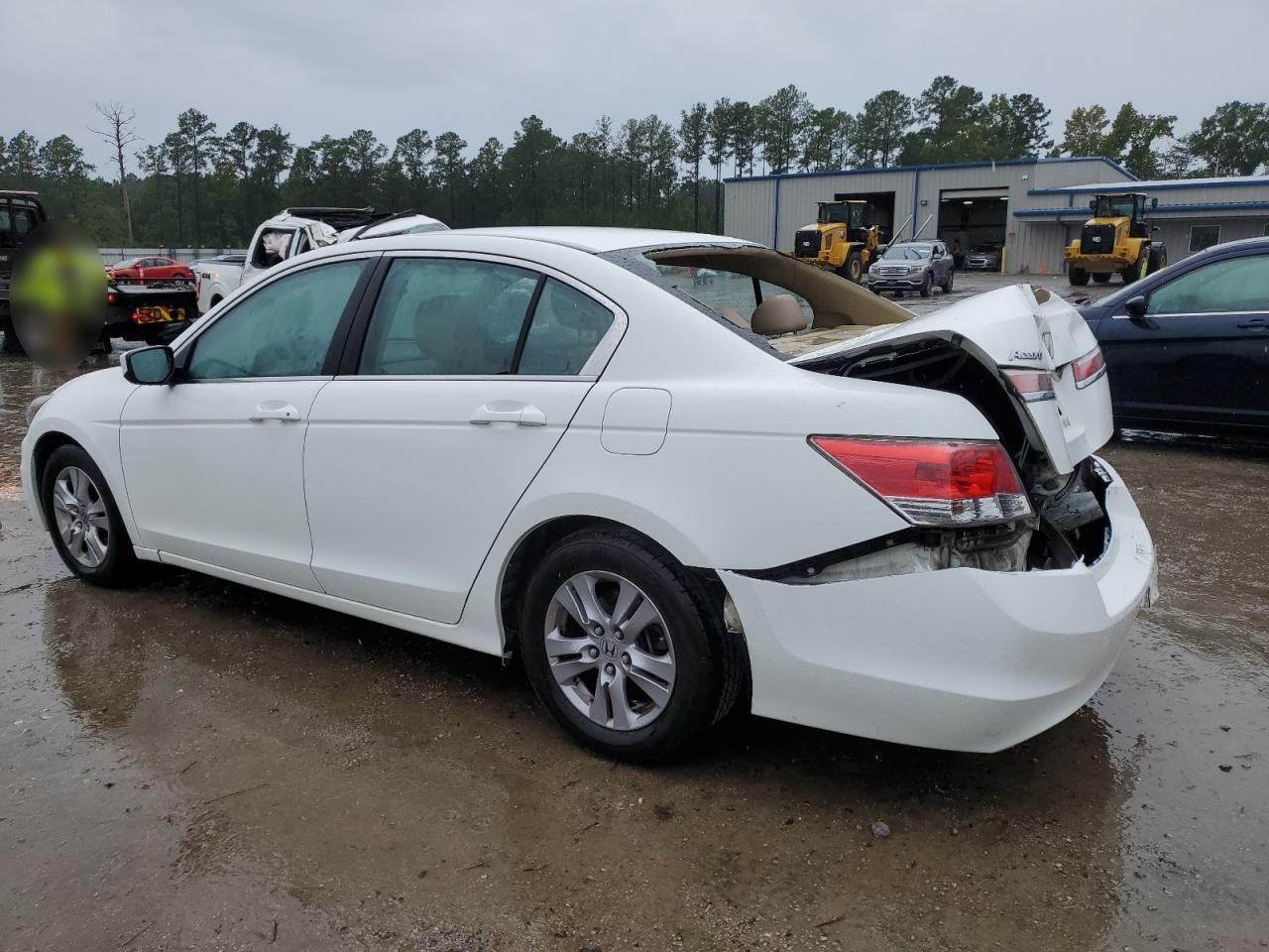 2012 Honda Accord White vin: 1HGCP2F43CA208548