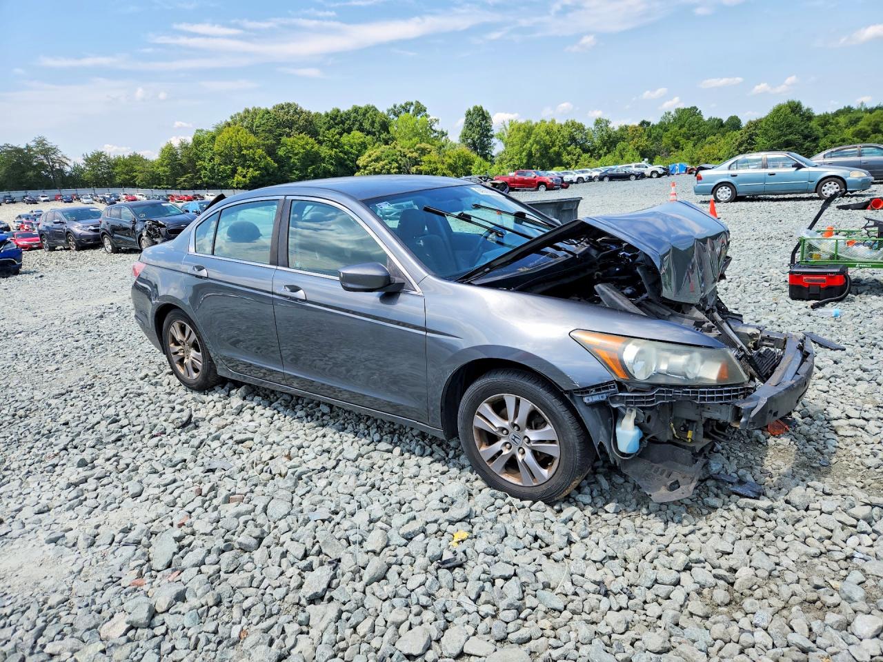 2012 Honda Accord Lxp Gray vin: 1HGCP2F43CA224409