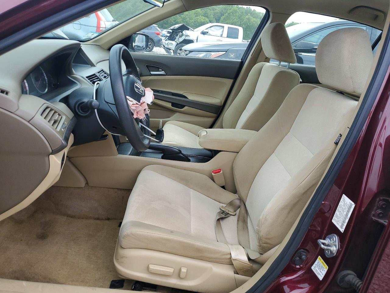 2010 Honda Accord Lxp Burgundy vin: 1HGCP2F44AA056535