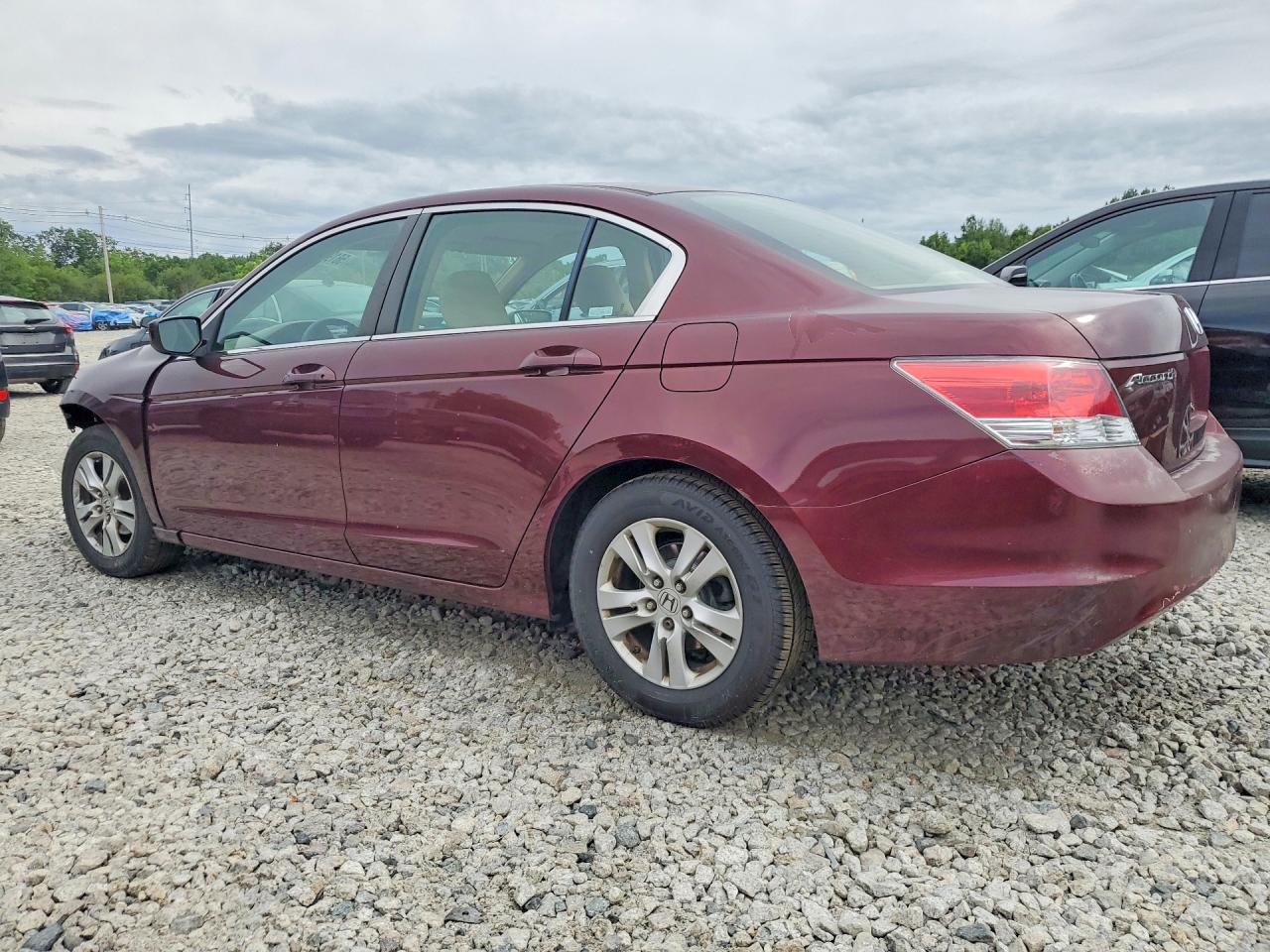 2010 Honda Accord Lxp Burgundy vin: 1HGCP2F44AA056535