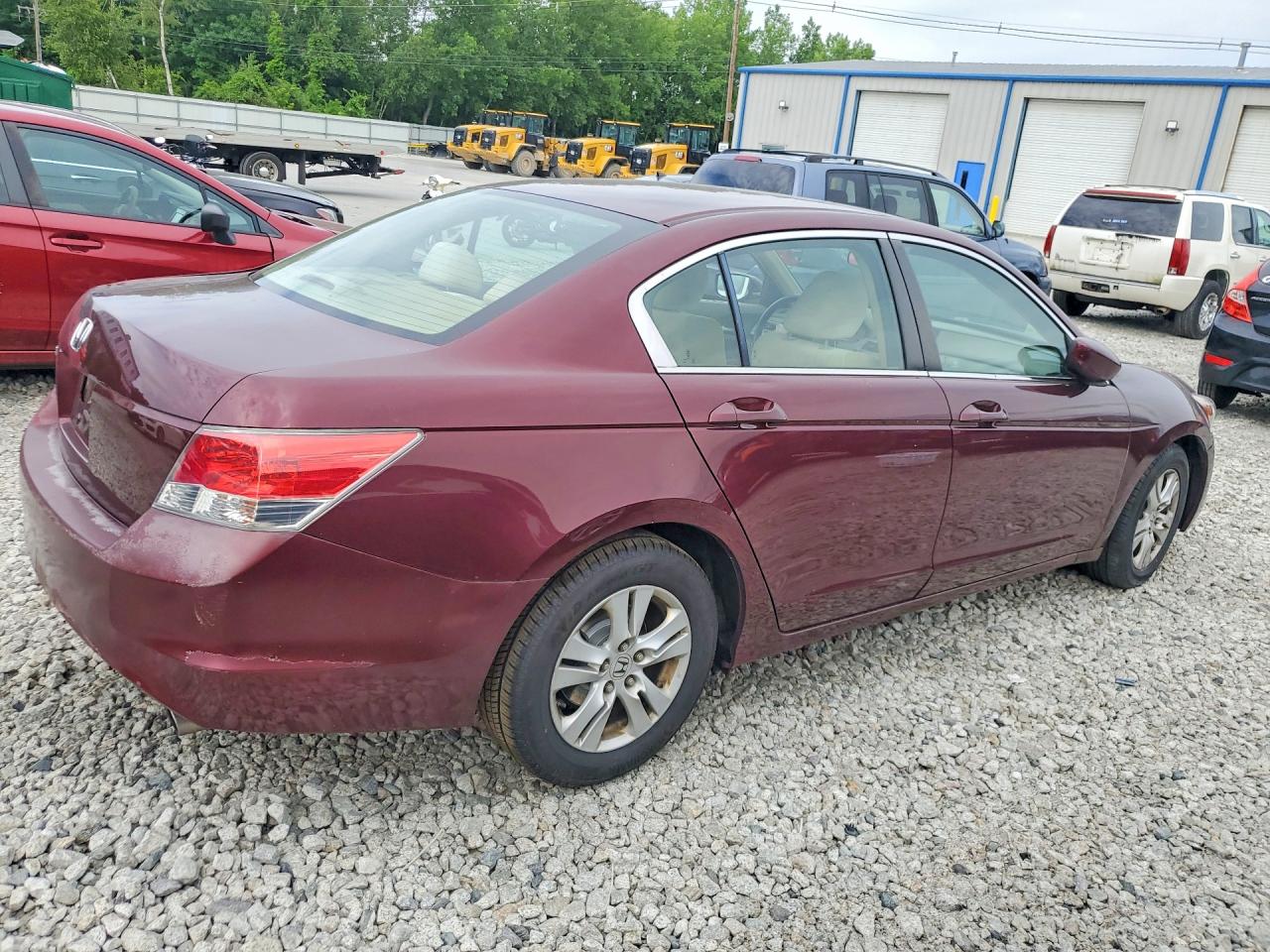 2010 Honda Accord Lxp Burgundy vin: 1HGCP2F44AA056535