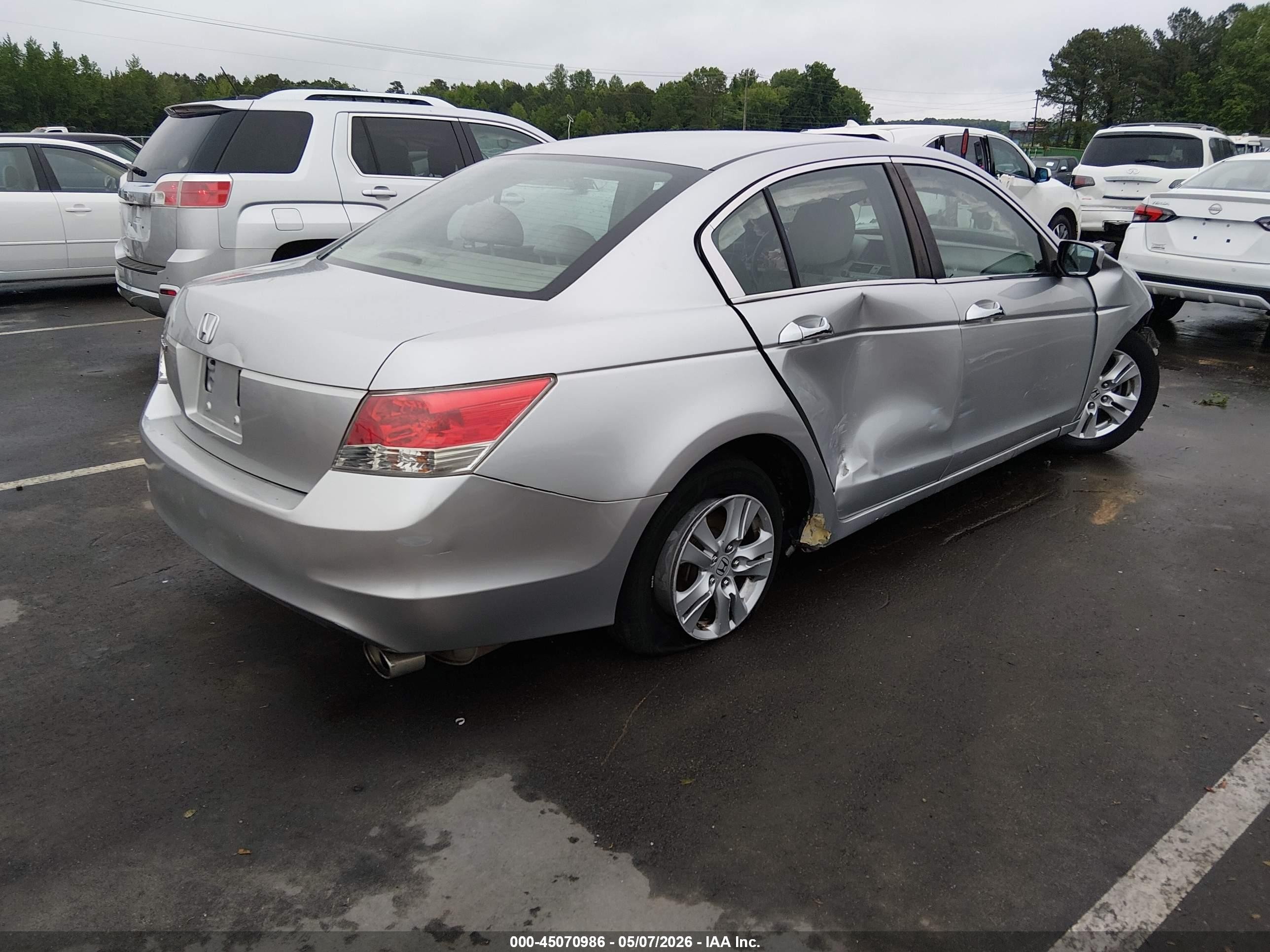 2010 Honda Accord 2.4 Lx-p Silver vin: 1HGCP2F44AA056552