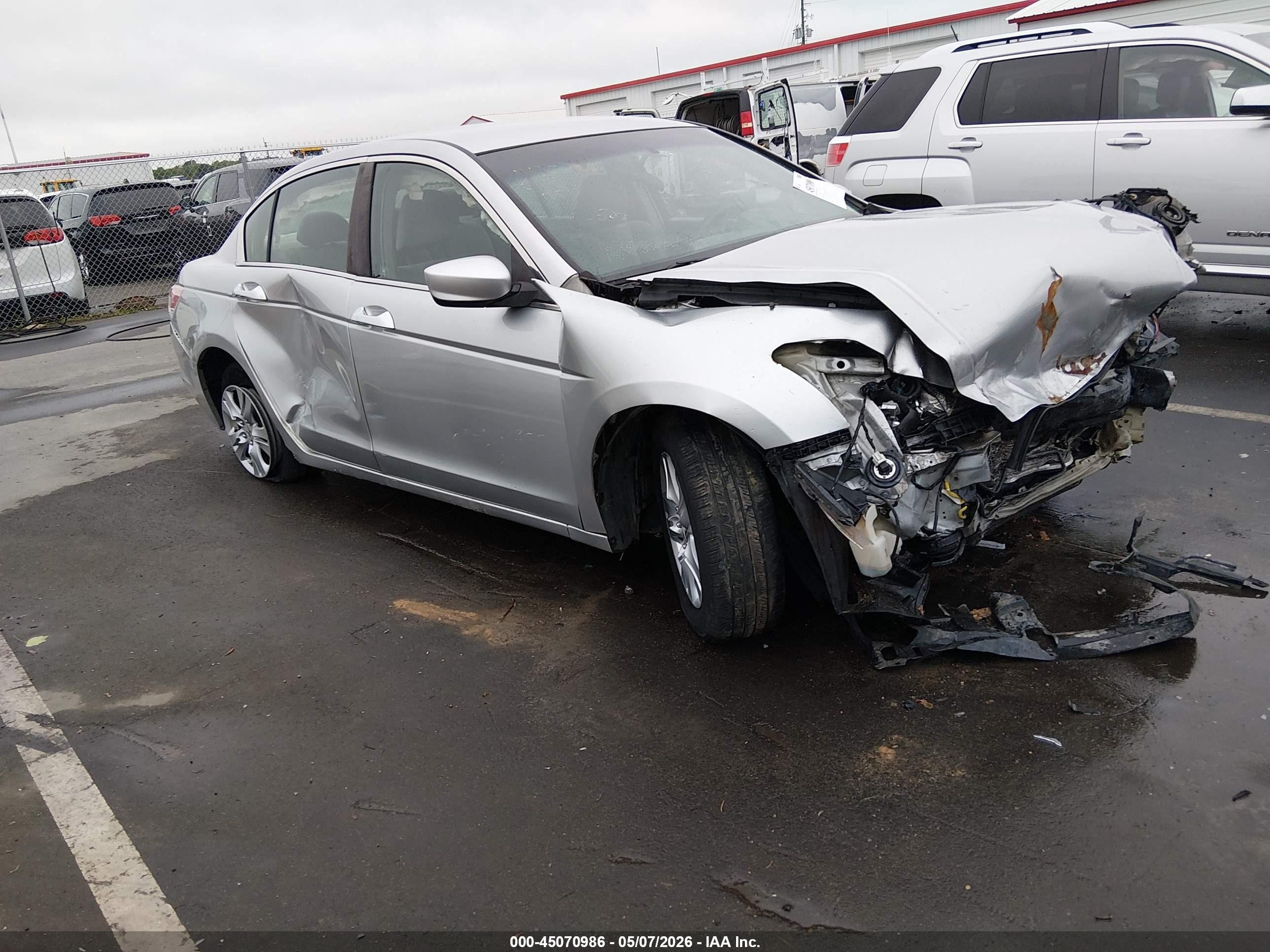 2010 Honda Accord 2.4 Lx-p Silver vin: 1HGCP2F44AA056552