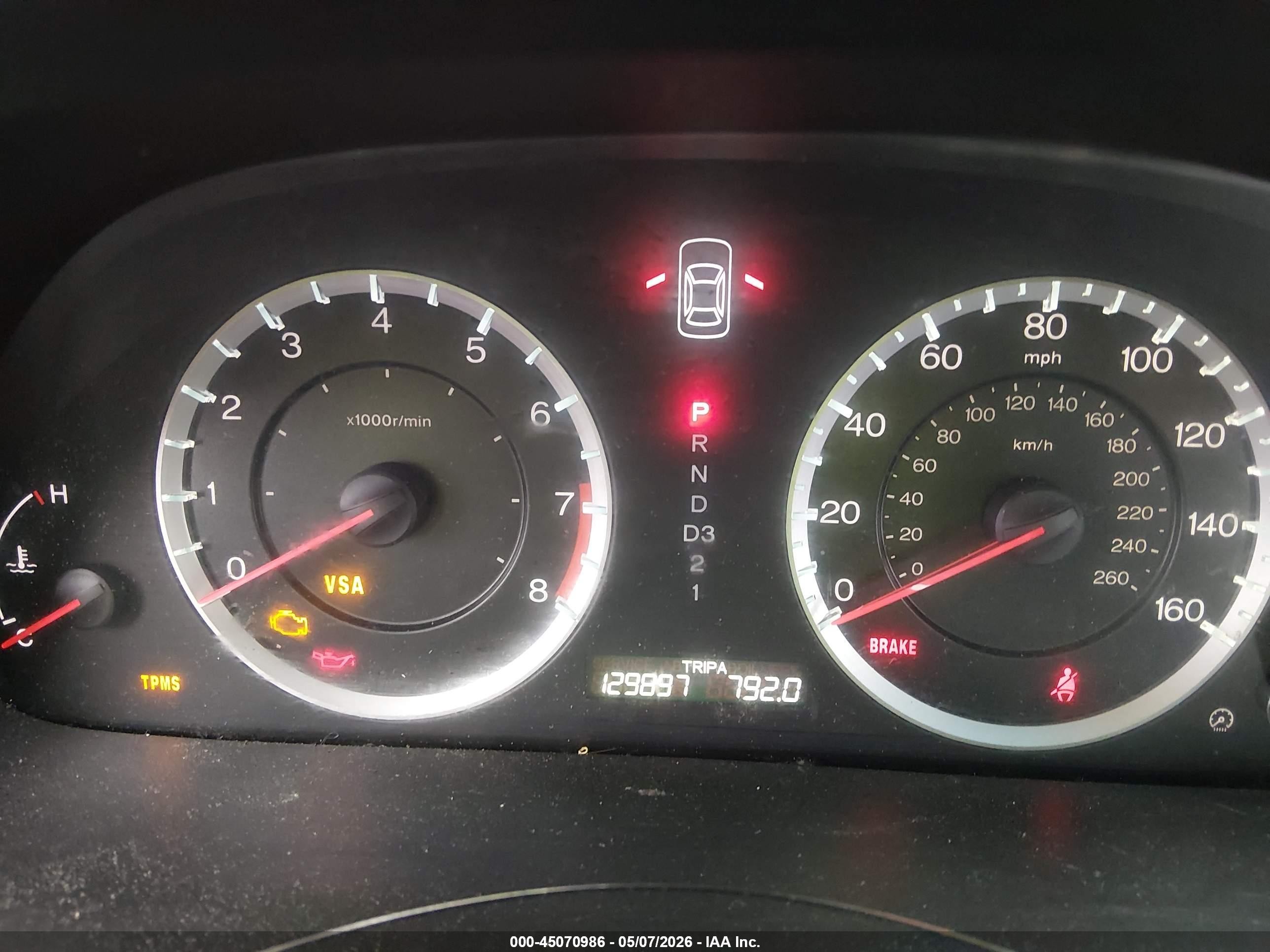 2010 Honda Accord 2.4 Lx-p Silver vin: 1HGCP2F44AA056552