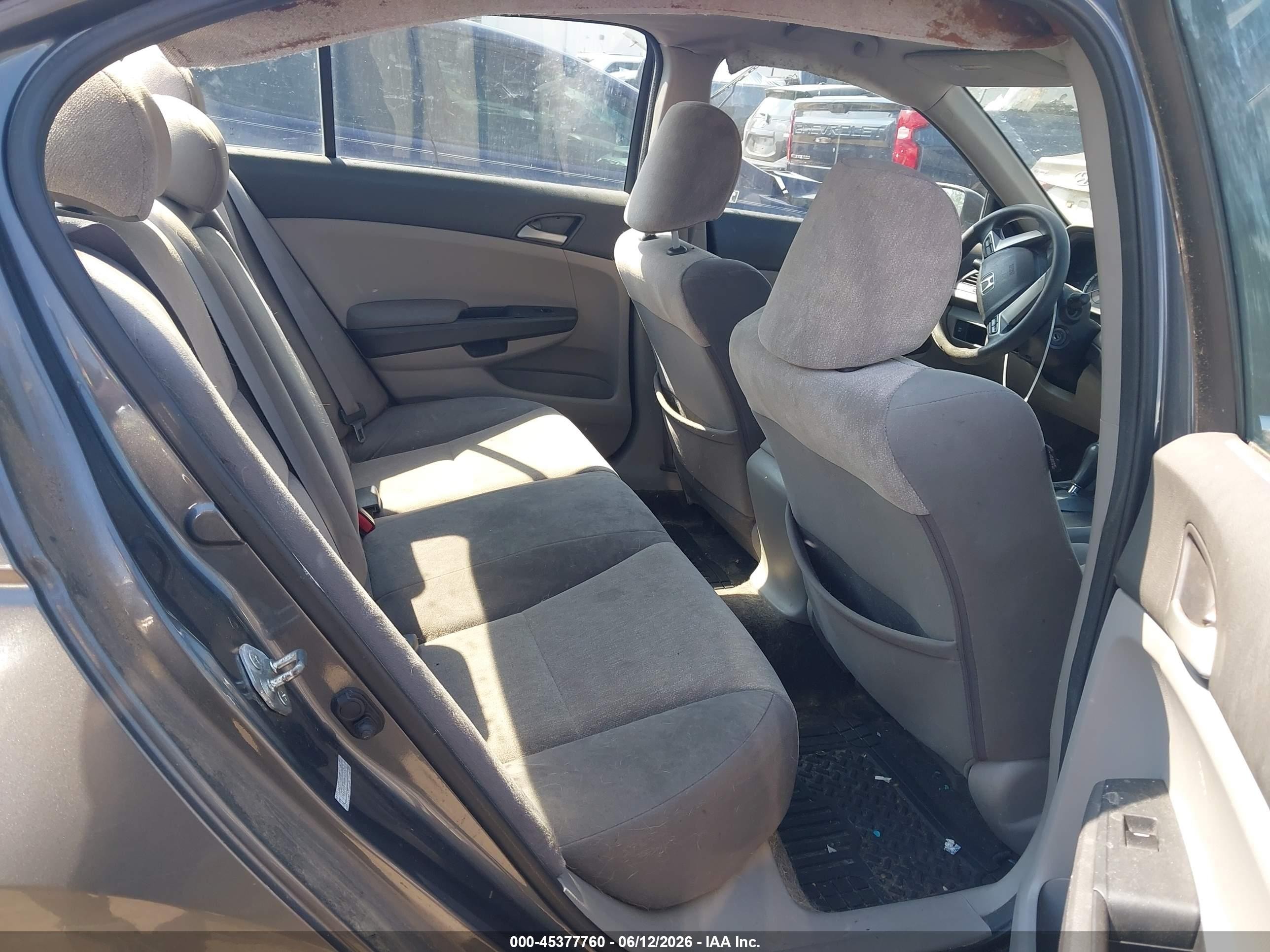 2010 Honda Accord 2.4 Lx-p Gray vin: 1HGCP2F44AA123957
