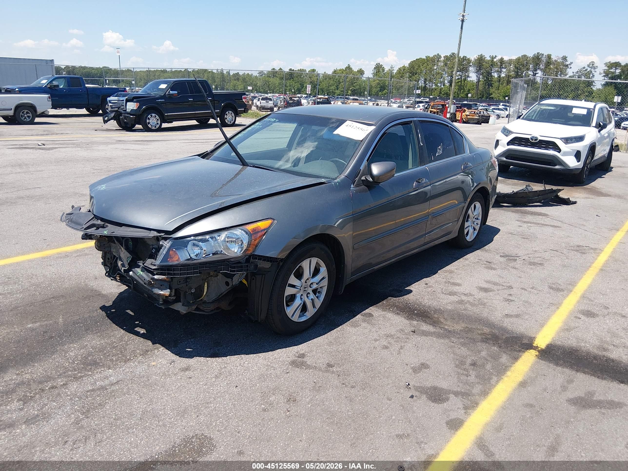 2010 Honda Accord 2.4 Lx-p Gray vin: 1HGCP2F44AA176383