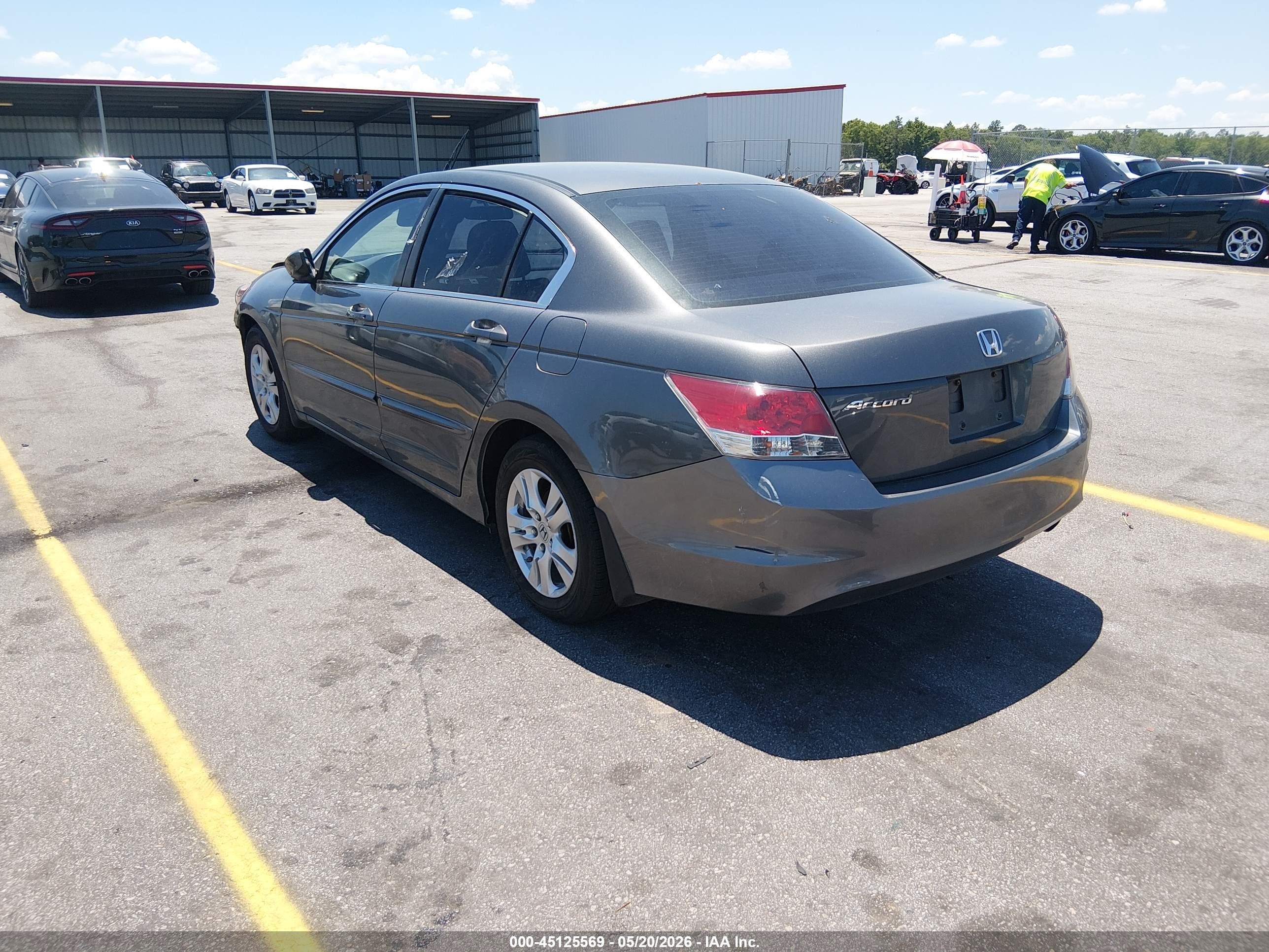 2010 Honda Accord 2.4 Lx-p Gray vin: 1HGCP2F44AA176383