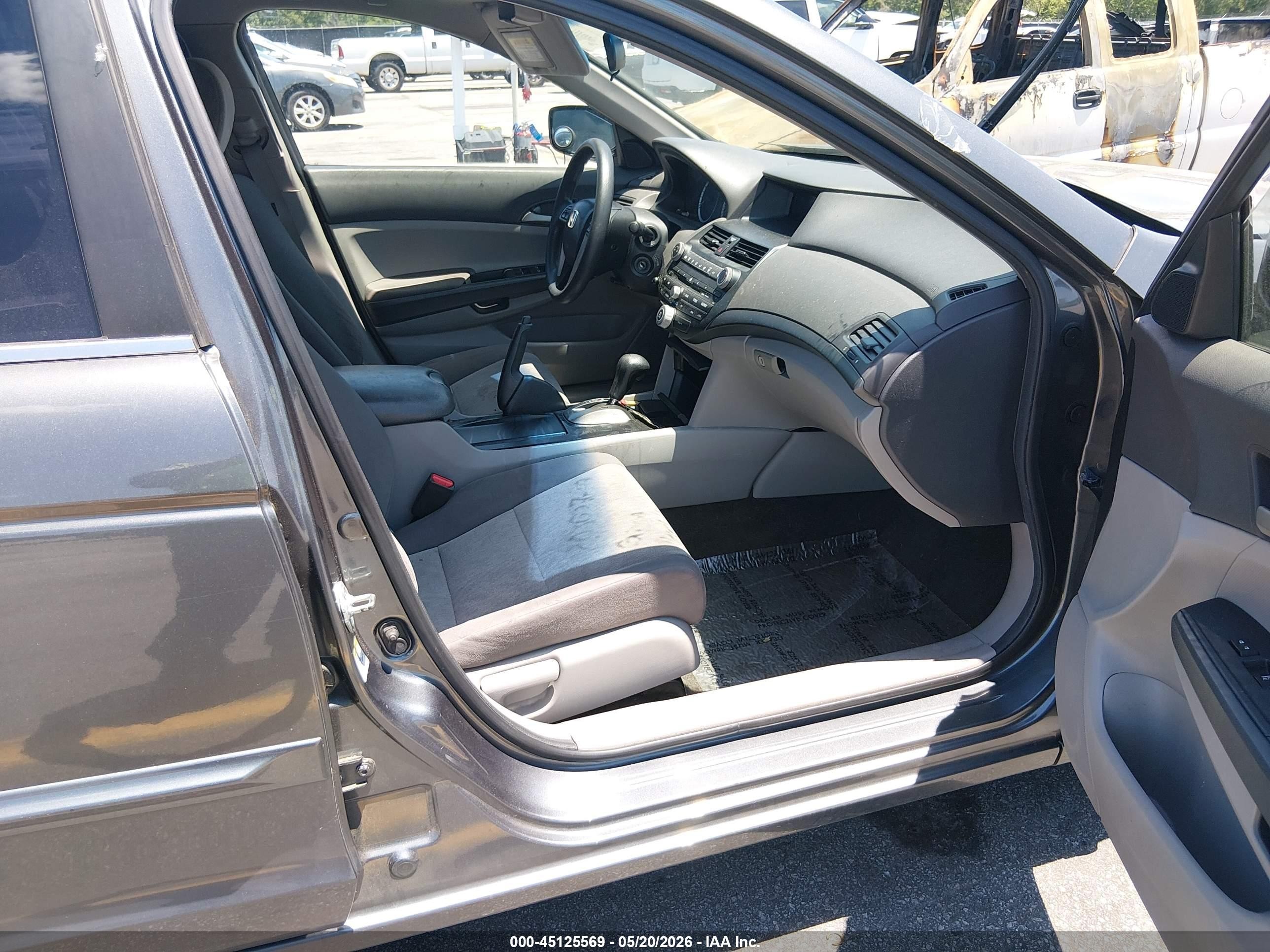 2010 Honda Accord 2.4 Lx-p Gray vin: 1HGCP2F44AA176383