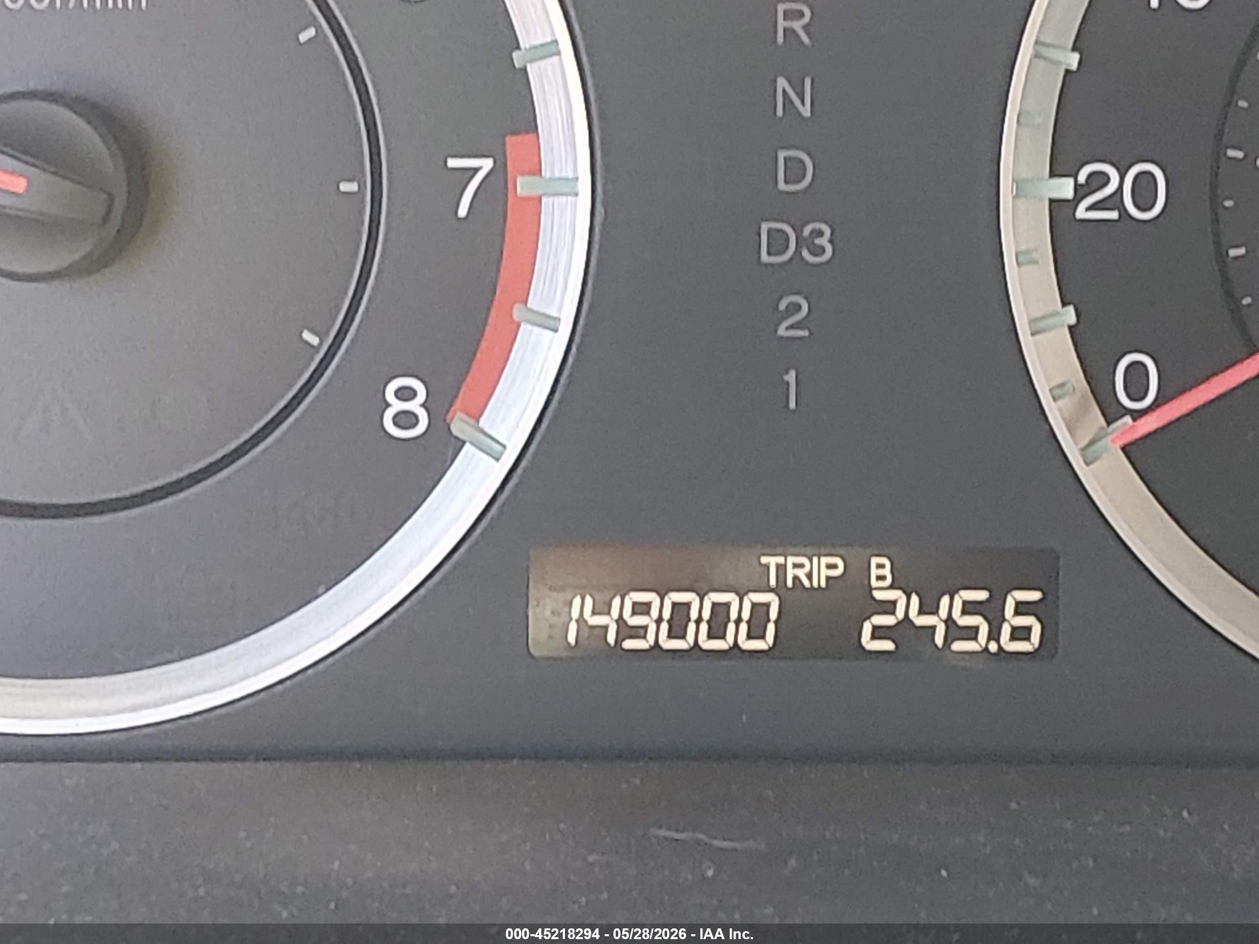 2010 Honda Accord 2.4 Lx-p Black vin: 1HGCP2F44AA181129