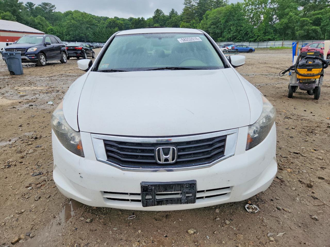 2010 Honda Accord Lxp White vin: 1HGCP2F44AA191045