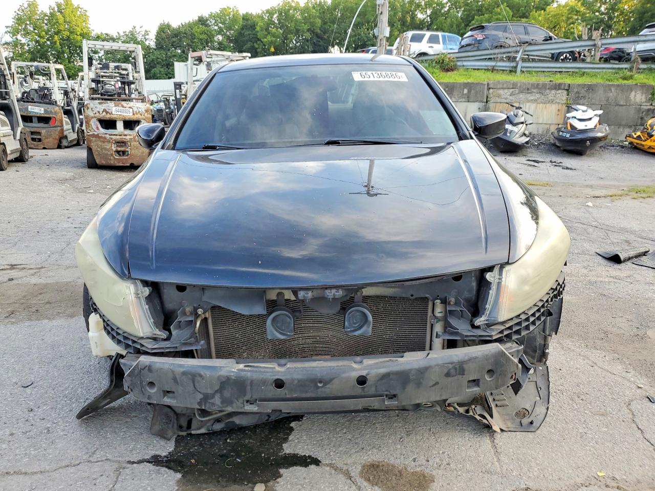 2011 Honda Accord Lxp Black vin: 1HGCP2F44BA005599