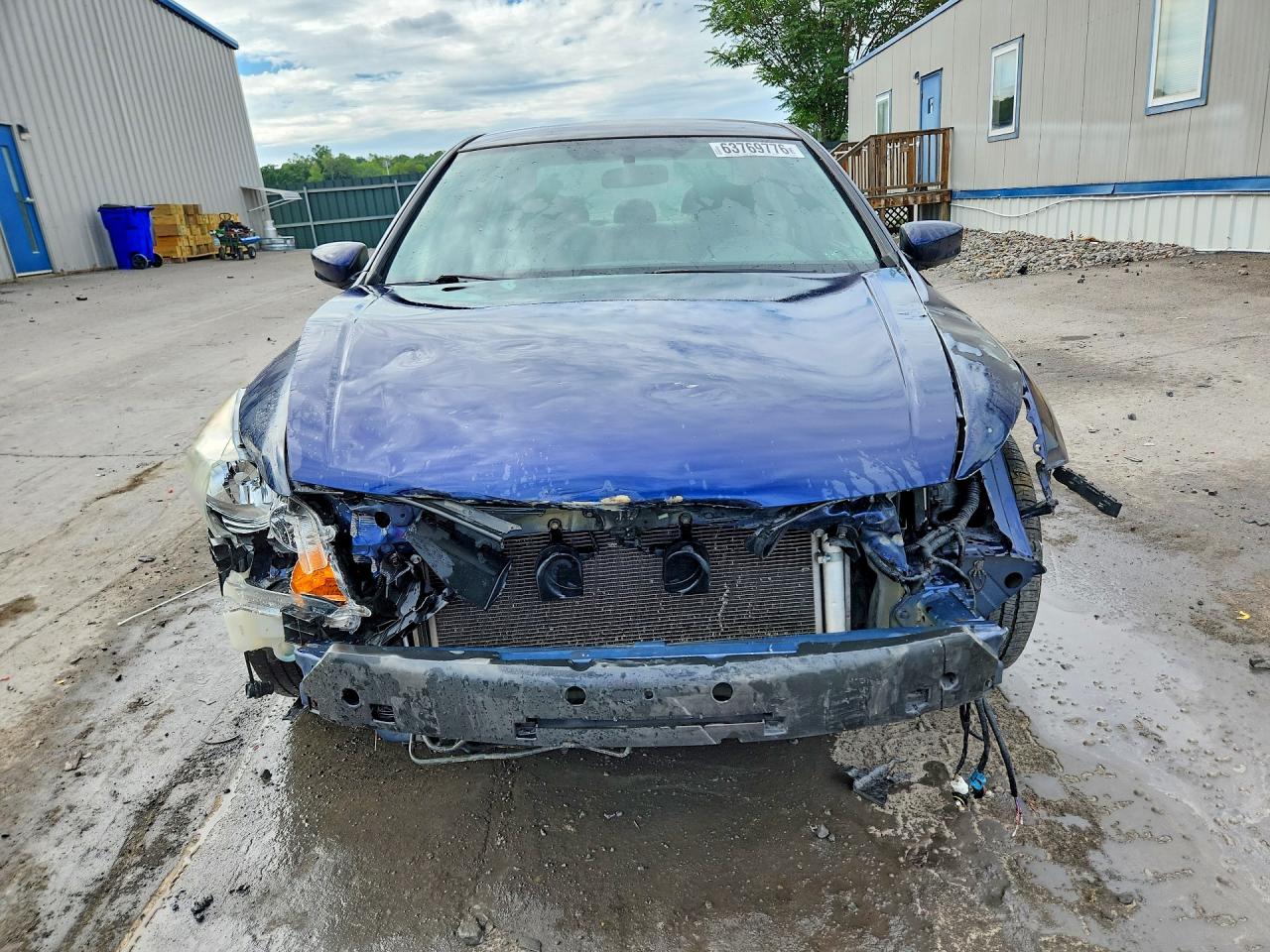 2011 Honda Accord Lxp Blue vin: 1HGCP2F44BA043687