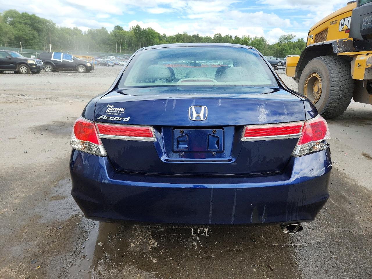 2011 Honda Accord Lxp Blue vin: 1HGCP2F44BA043687