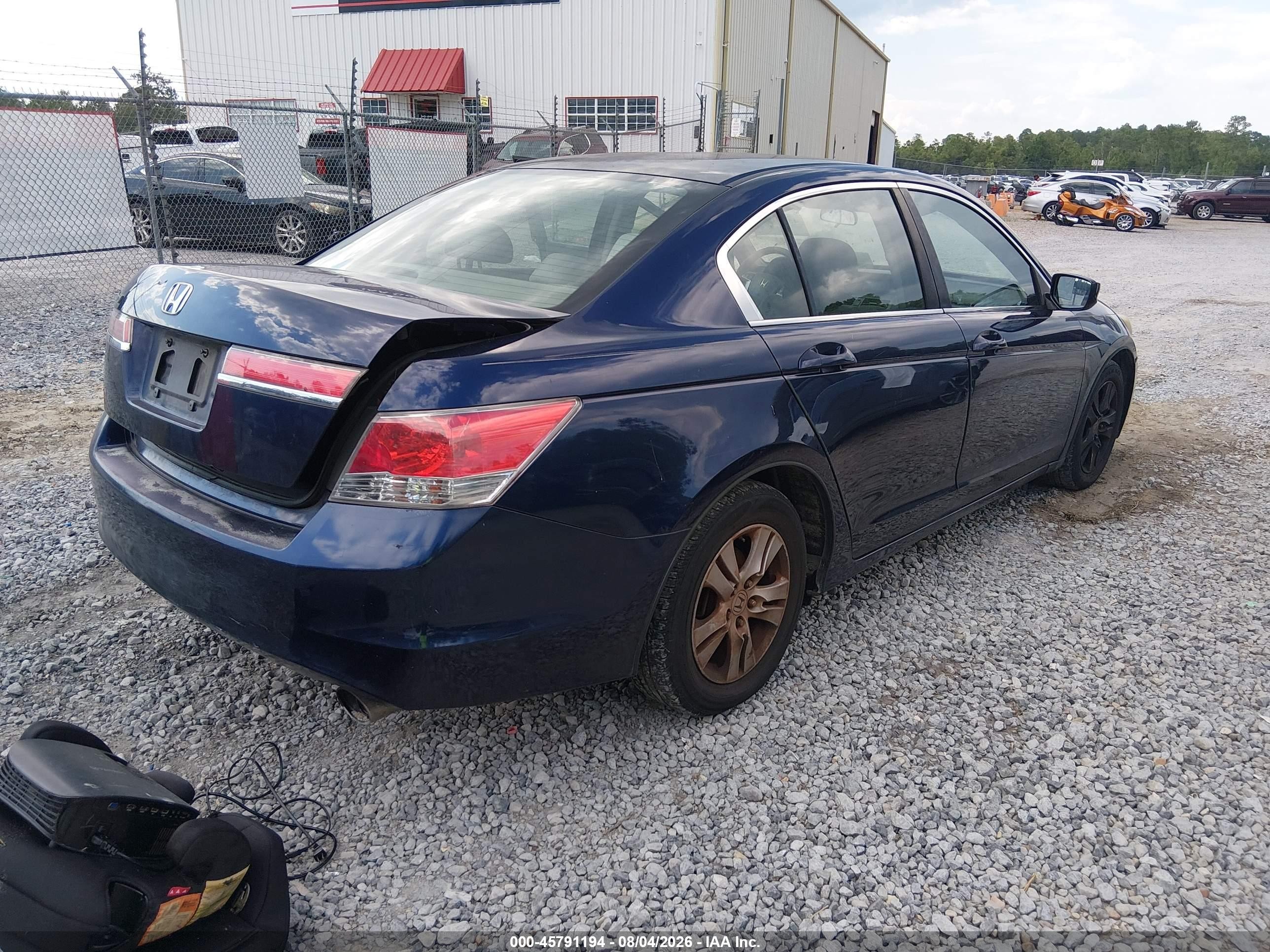 2011 Honda Accord 2.4 Lx-p Синий vin: 1HGCP2F44BA080853