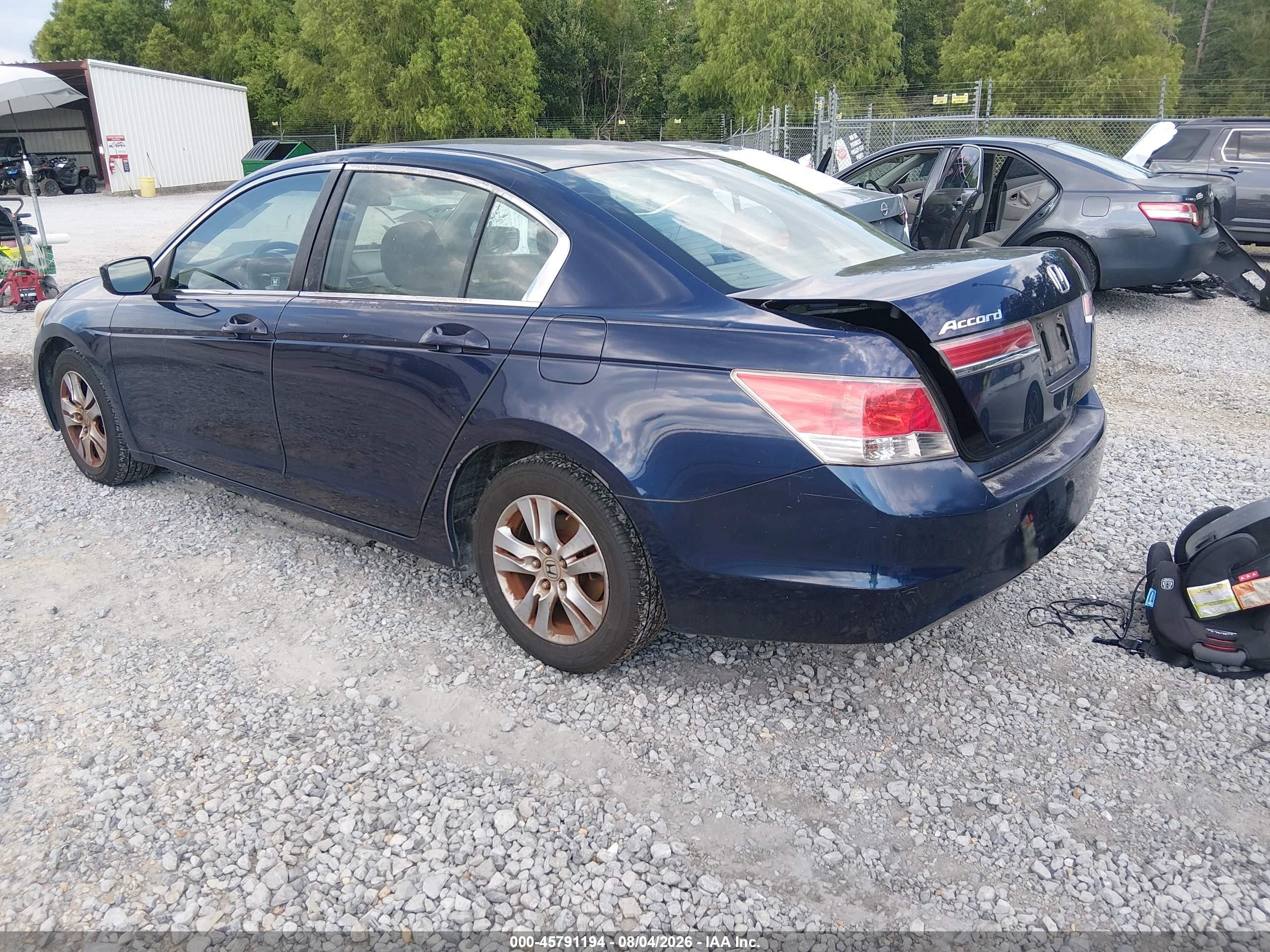 2011 Honda Accord 2.4 Lx-p Синий vin: 1HGCP2F44BA080853