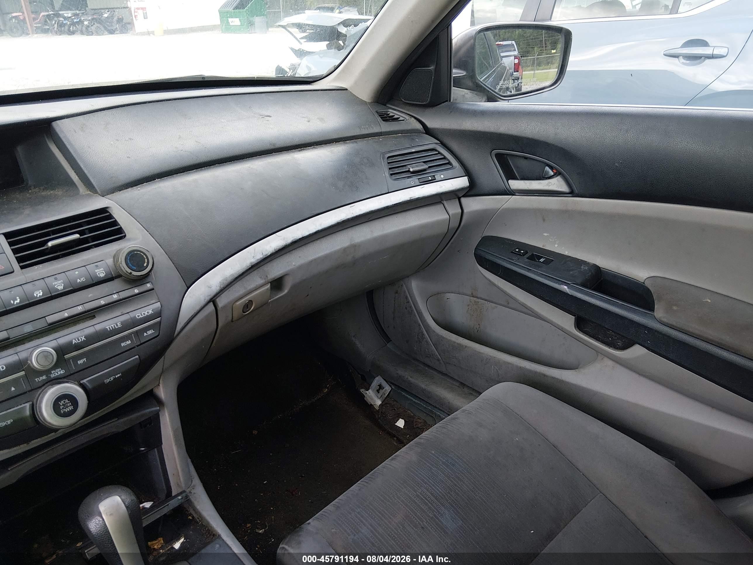 2011 Honda Accord 2.4 Lx-p Синий vin: 1HGCP2F44BA080853