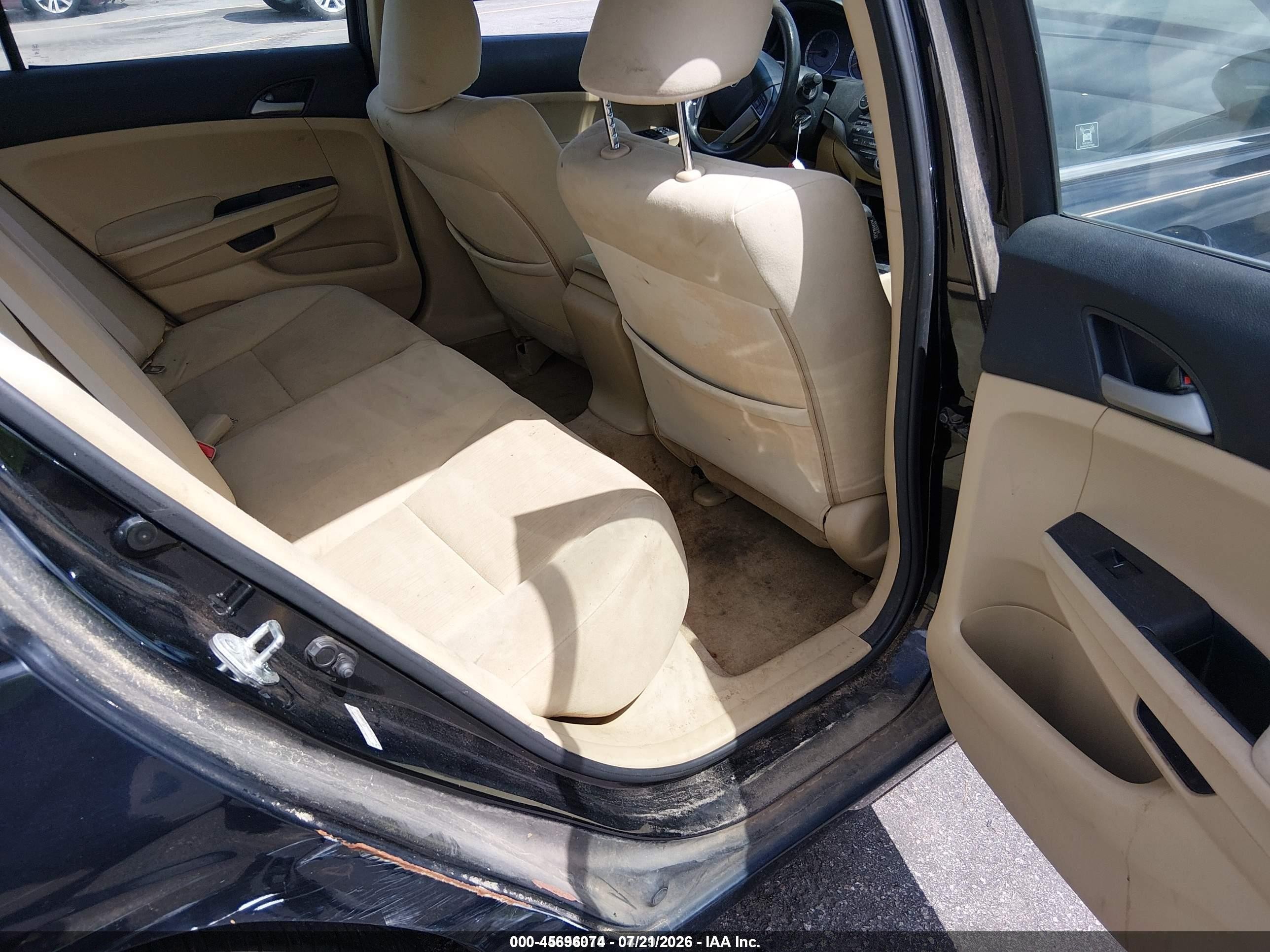 2011 Honda Accord 2.4 Lx-p Brown vin: 1HGCP2F44BA142851