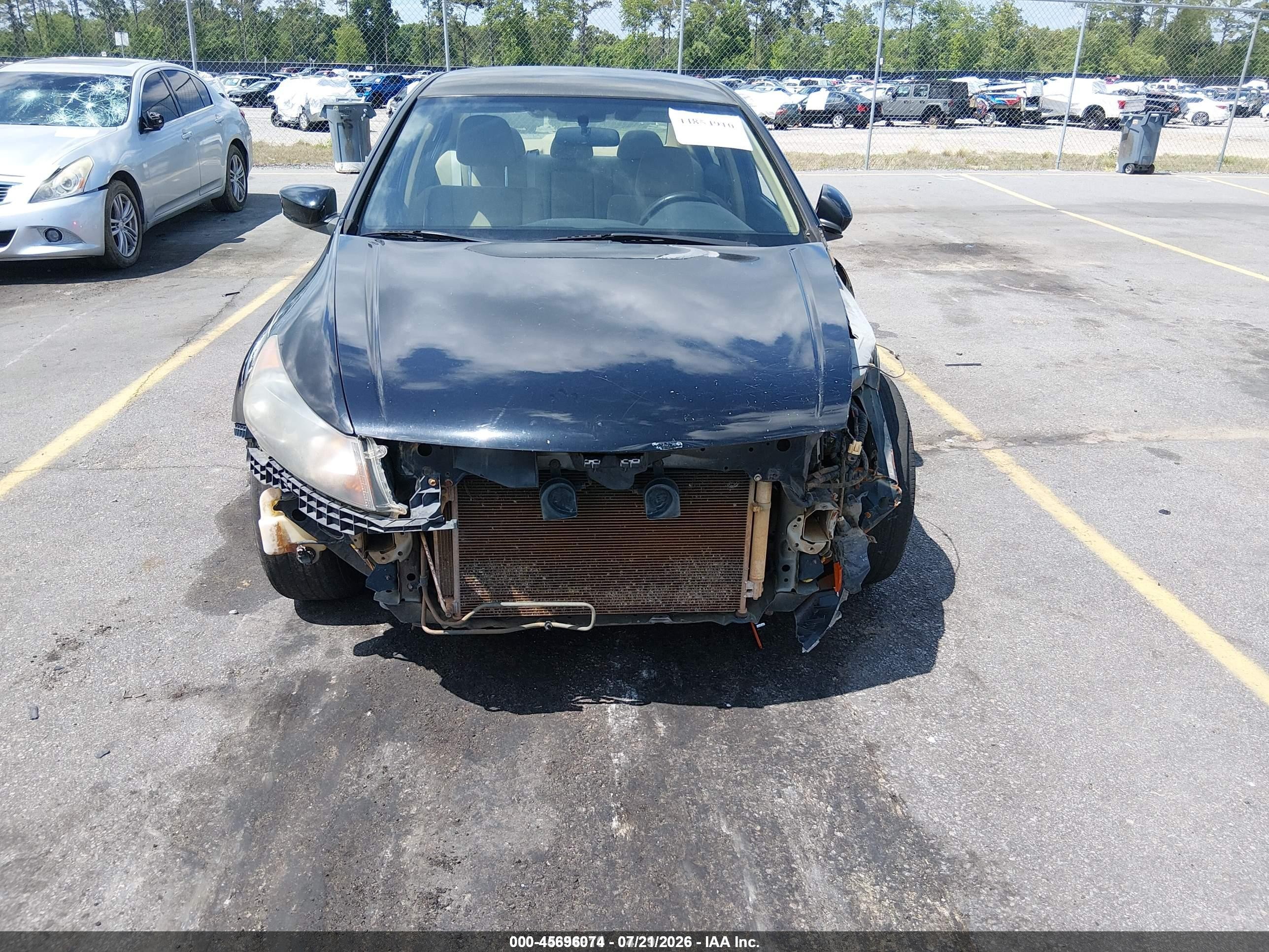 2011 Honda Accord 2.4 Lx-p Brown vin: 1HGCP2F44BA142851