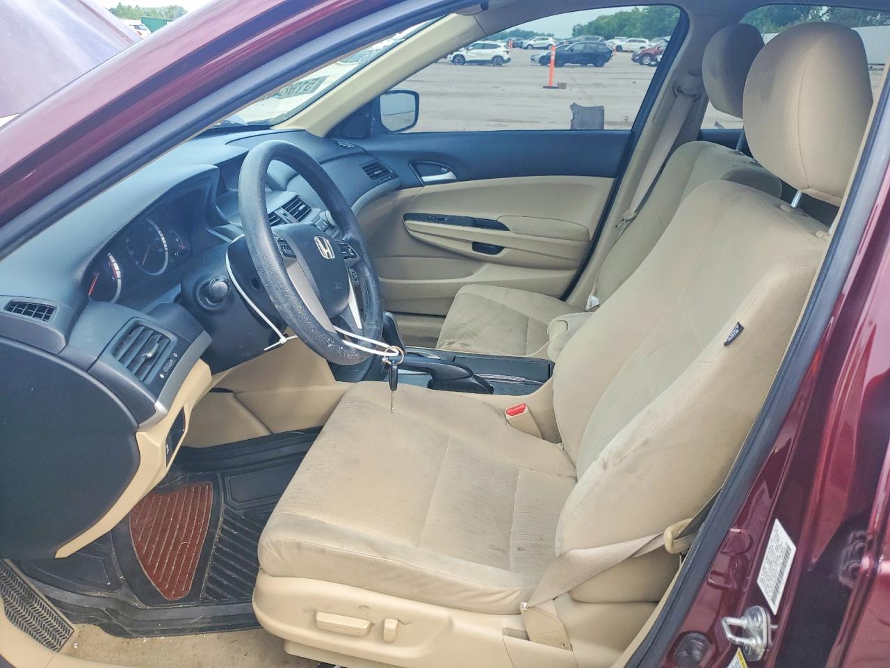 2012 Honda Accord Lxp Burgundy vin: 1HGCP2F44CA097783