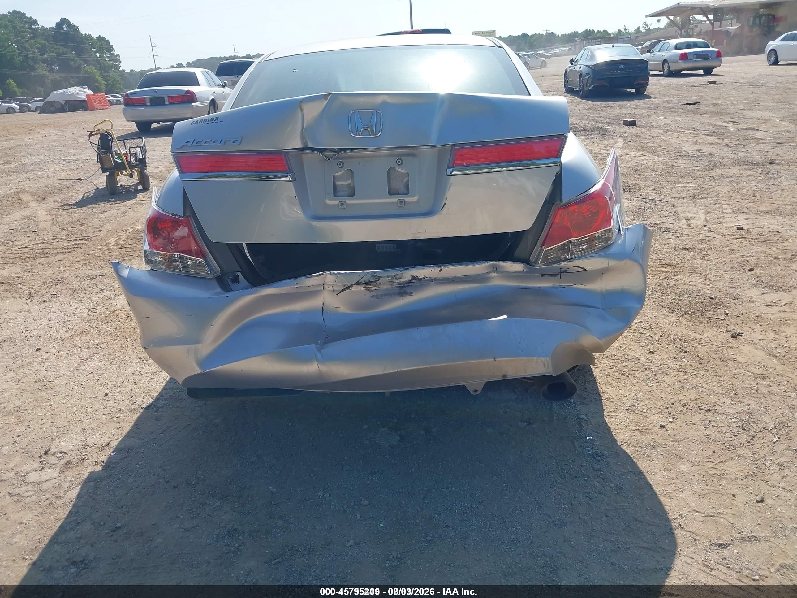 2012 Honda Accord 2.4 Lx-p Серебряный vin: 1HGCP2F44CA157559